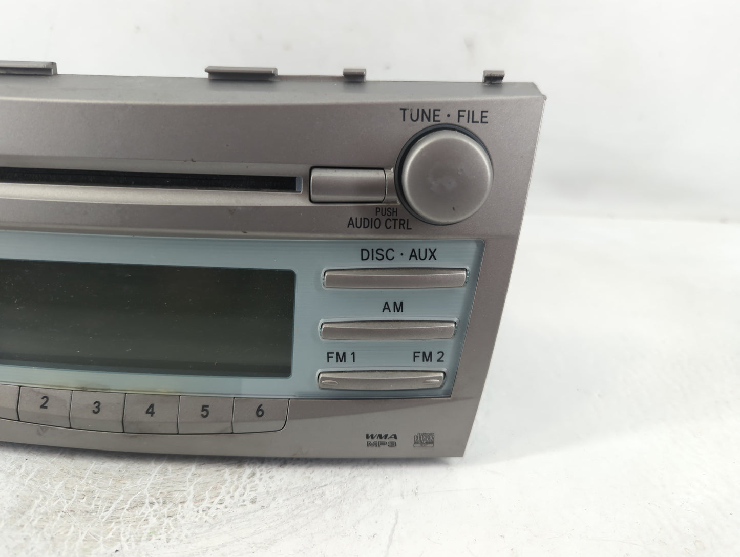 2007-2009 Toyota Camry Radio AM FM Cd Player Receiver Replacement P/N:86120-06180 Fits Fits 2007 2008 2009 OEM Used Auto Par