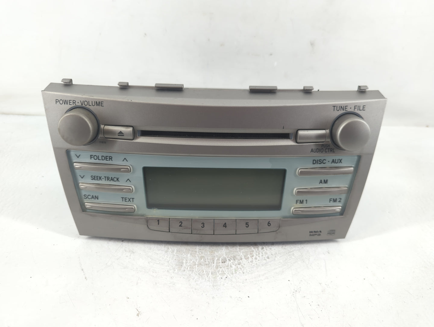 2007-2009 Toyota Camry Radio AM FM Cd Player Receiver Replacement P/N:86120-06180 Fits Fits 2007 2008 2009 OEM Used Auto Par