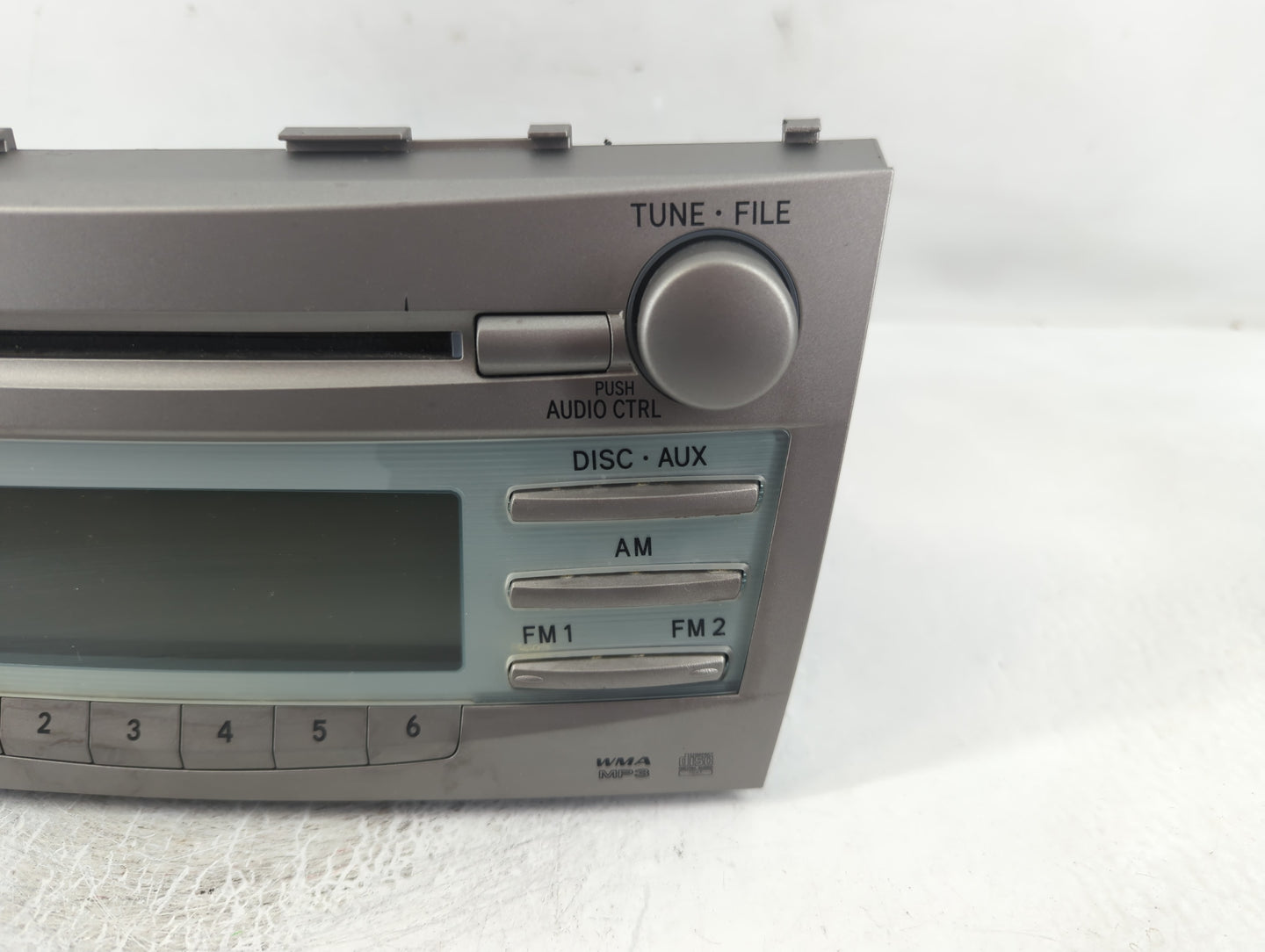 2007-2009 Toyota Camry Radio AM FM Cd Player Receiver Replacement P/N:86120-06180 Fits Fits 2007 2008 2009 OEM Used Auto Par