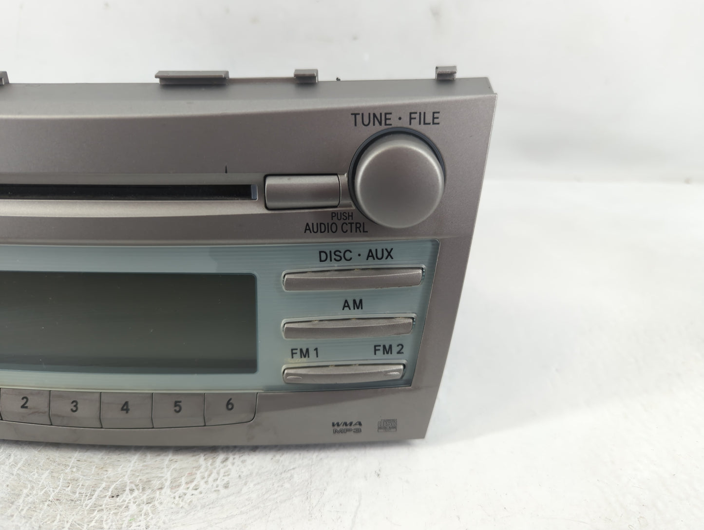 2007-2009 Toyota Camry Radio AM FM Cd Player Receiver Replacement P/N:86120-06180 Fits Fits 2007 2008 2009 OEM Used Auto Par