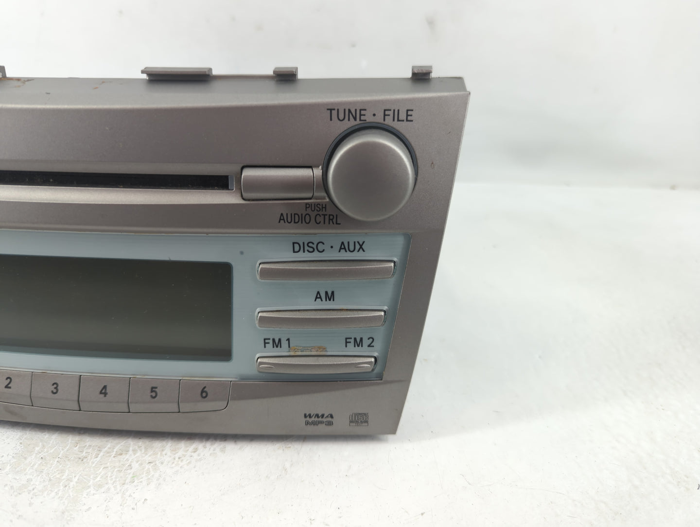 2007-2009 Toyota Camry Radio AM FM Cd Player Receiver Replacement P/N:86120-06180 Fits Fits 2007 2008 2009 OEM Used Auto Par