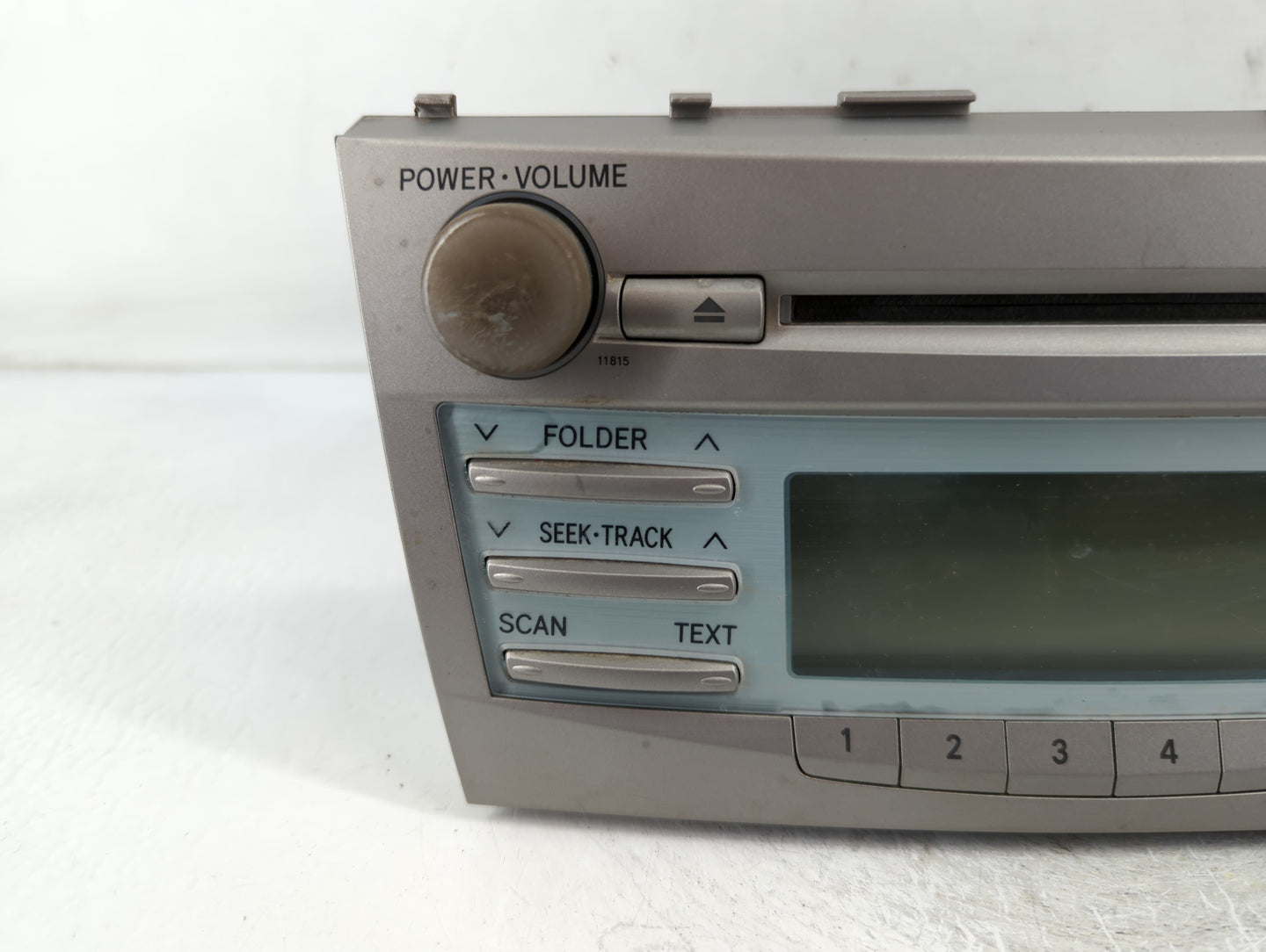 2007-2009 Toyota Camry Radio AM FM Cd Player Receiver Replacement P/N:86120-06180 Fits Fits 2007 2008 2009 OEM Used Auto Par