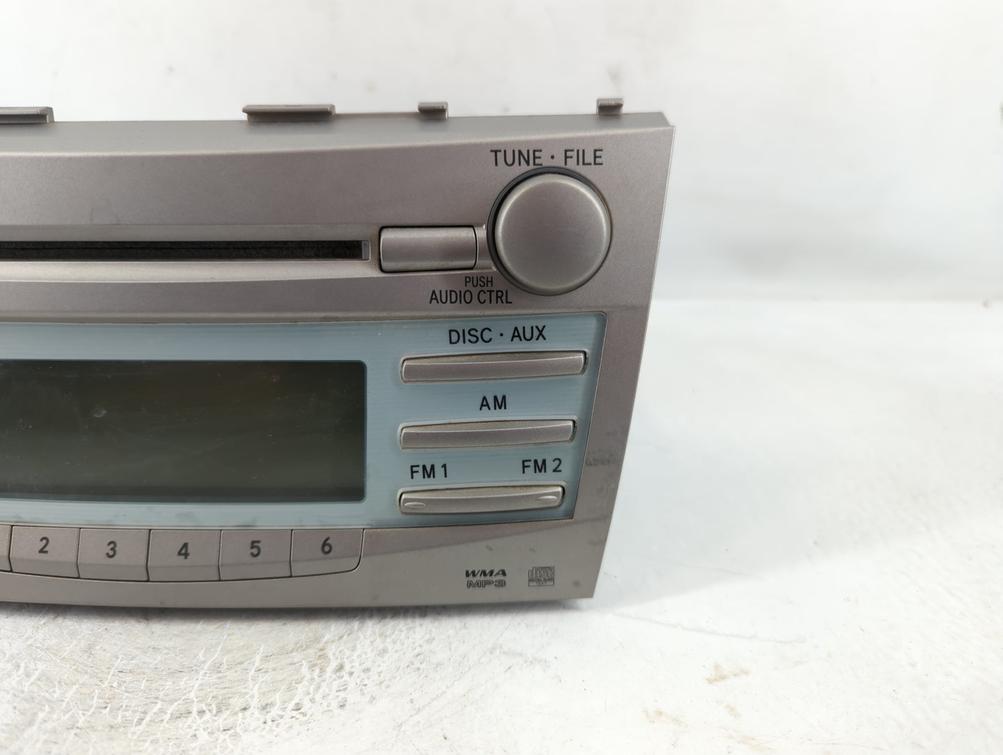 2007-2009 Toyota Camry Radio AM FM Cd Player Receiver Replacement P/N:86120-06180 Fits Fits 2007 2008 2009 OEM Used Auto Par