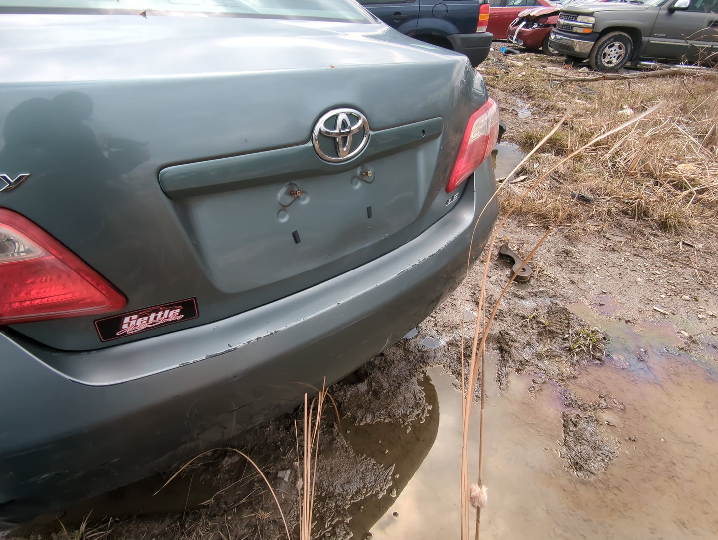 2007-2011 Toyota Camry Rear Bumper Assembly Oem 840395 - Oemusedautoparts1.com