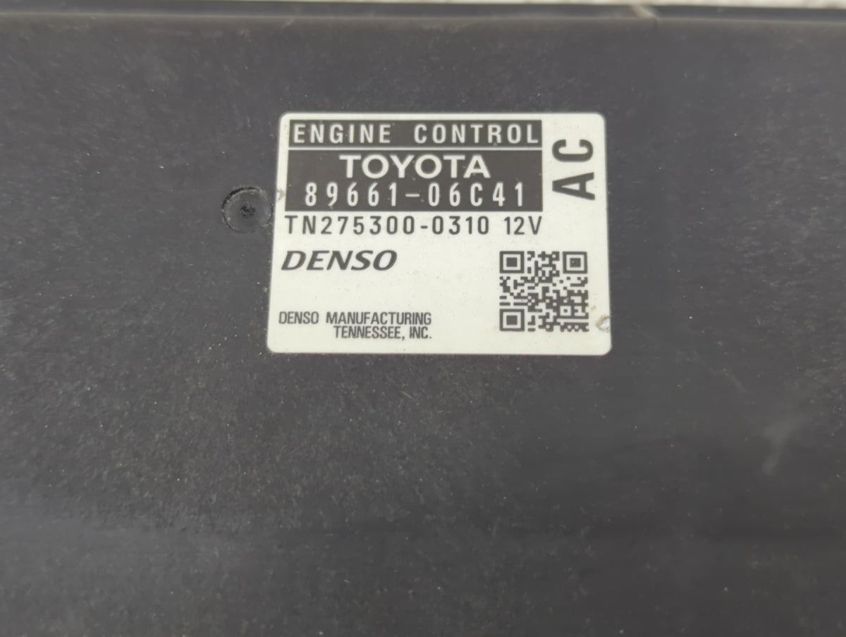 2007 Toyota Camry PCM Engine Control Computer ECU ECM PCU OEM P/N:89661-06C41 Fits OEM Used Auto Parts - Oemusedautoparts1.c