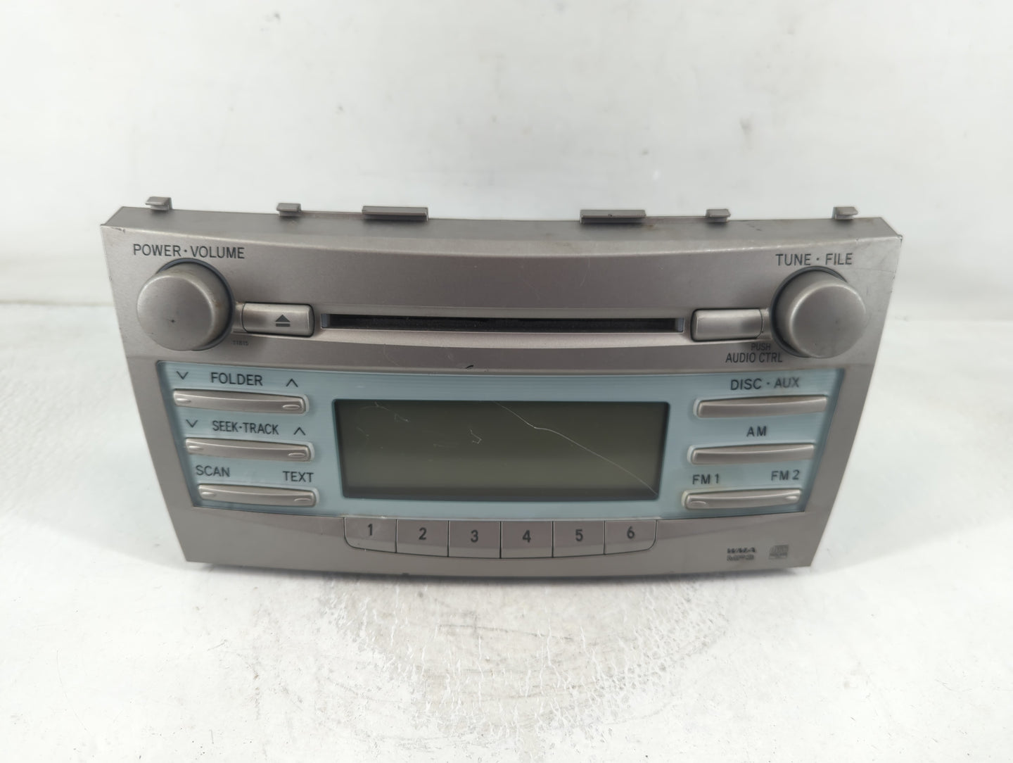 2007-2009 Toyota Camry Radio AM FM Cd Player Receiver Replacement P/N:86120-06180 Fits Fits 2007 2008 2009 OEM Used Auto Par