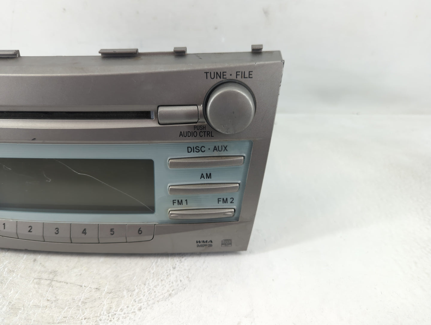 2007-2009 Toyota Camry Radio AM FM Cd Player Receiver Replacement P/N:86120-06180 Fits Fits 2007 2008 2009 OEM Used Auto Par