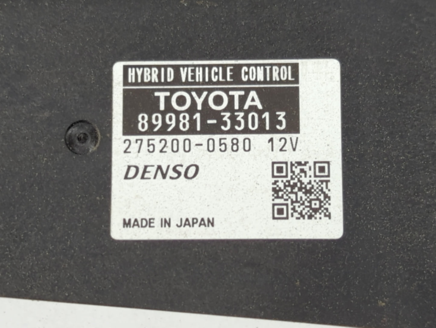 2007 Toyota Camry PCM Engine Control Computer ECU ECM PCU OEM P/N:275200-0580 89981-33013 Fits OEM Used Auto Parts - Oemused