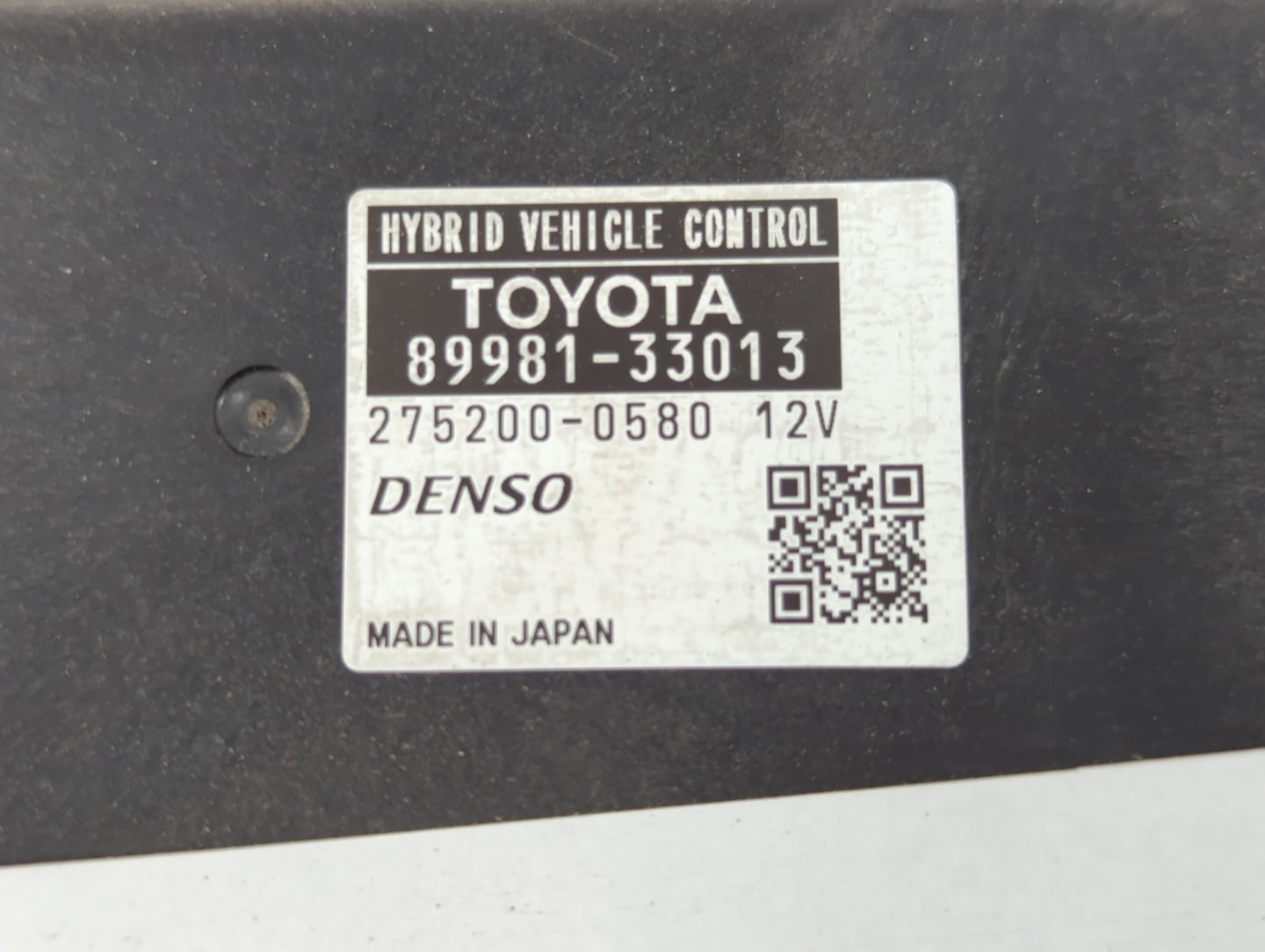 2007 Toyota Camry PCM Engine Control Computer ECU ECM PCU OEM P/N:275200-0580 89981-33013 Fits OEM Used Auto Parts - Oemused