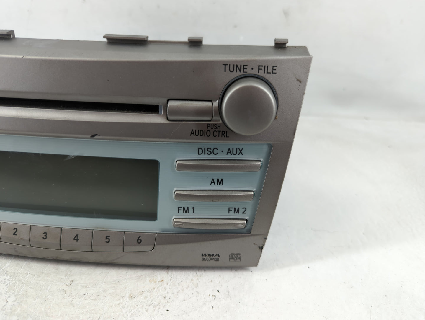 2007-2009 Toyota Camry Radio AM FM Cd Player Receiver Replacement P/N:86120-06180 Fits Fits 2007 2008 2009 OEM Used Auto Par