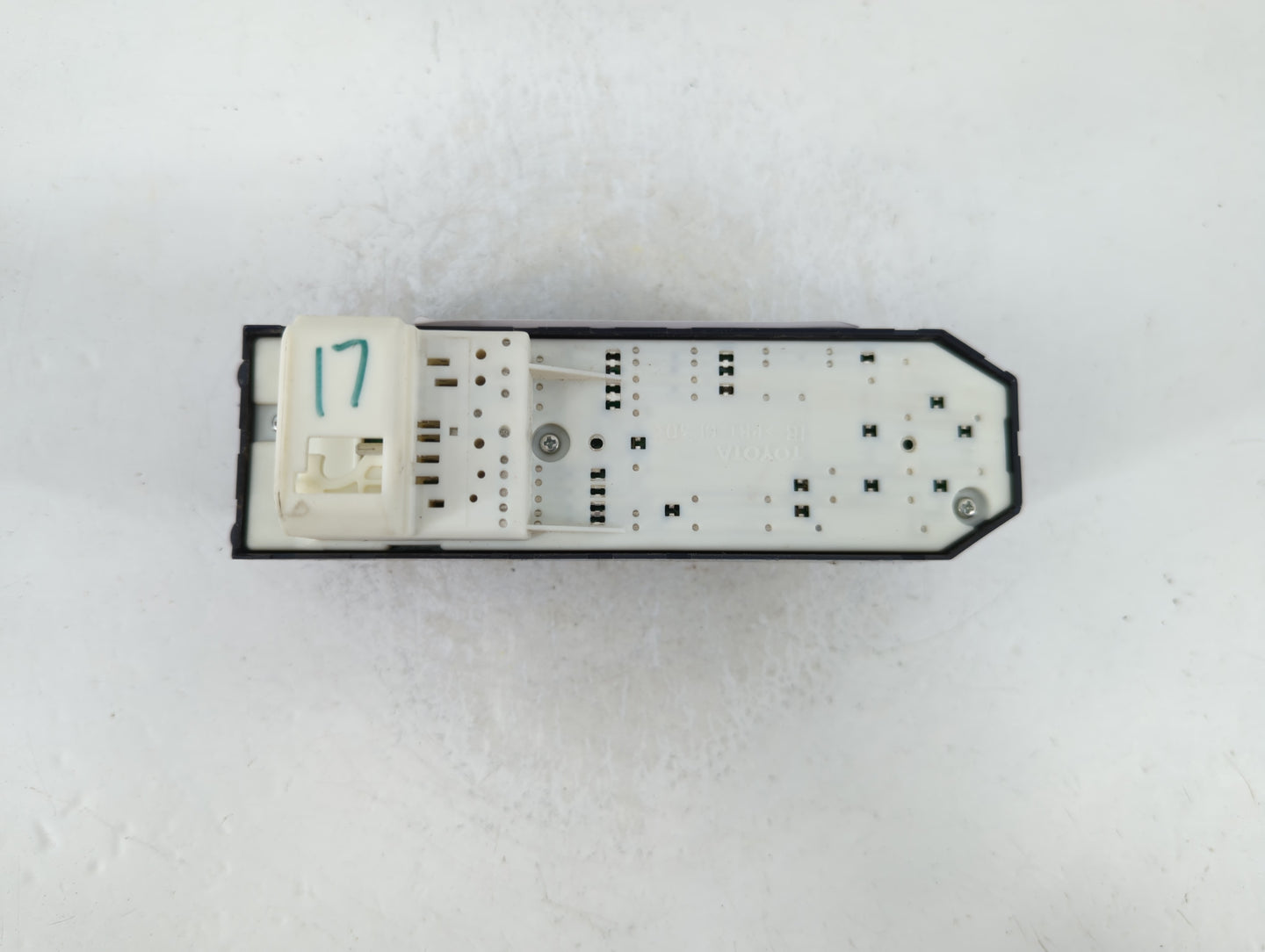 2007-2009 Toyota Camry Master Power Window Switch Replacement Driver Side Left Fits OEM Used Auto Parts - Oemusedautoparts1.