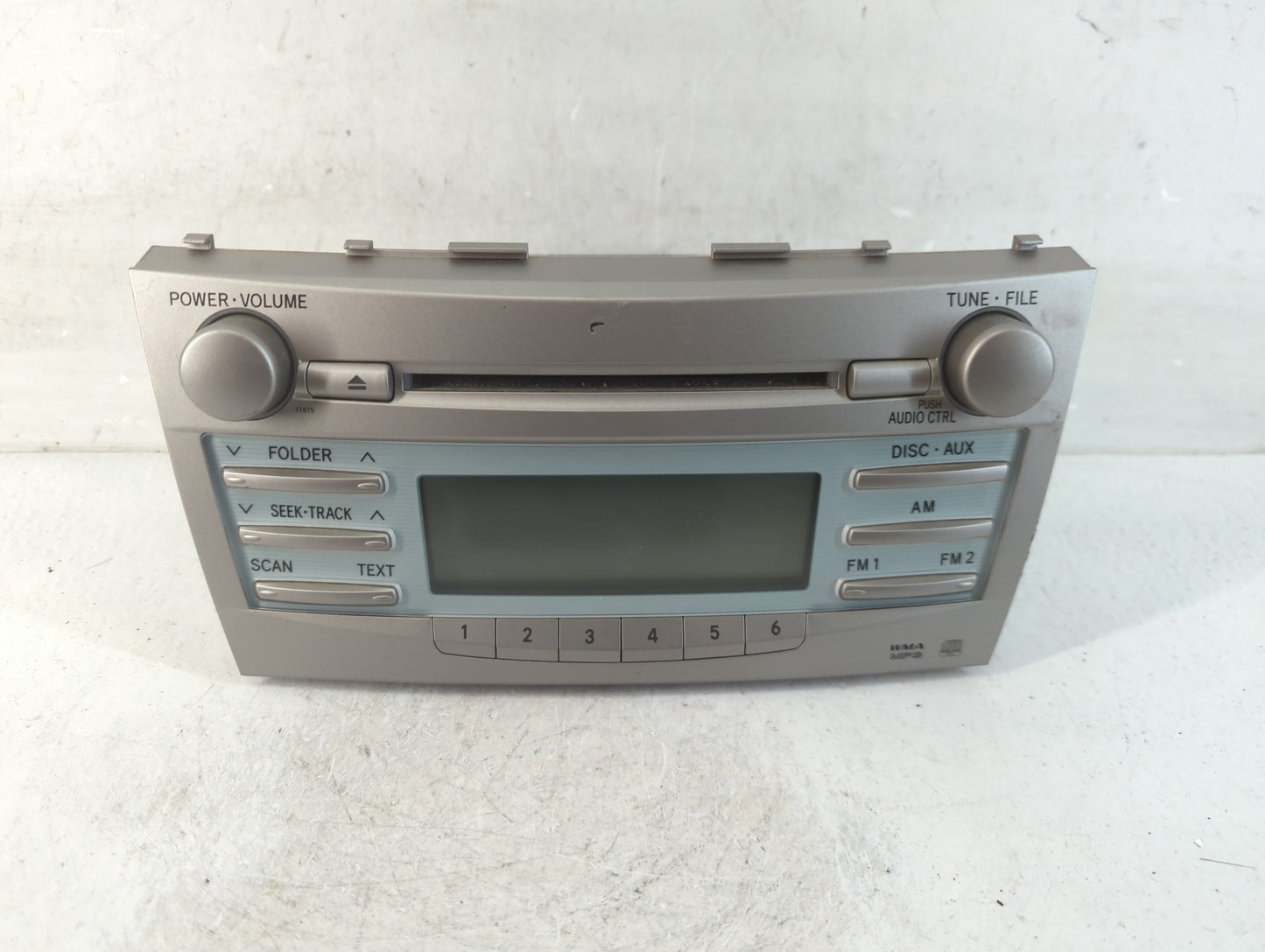 2007-2009 Toyota Camry Radio AM FM Cd Player Receiver Replacement P/N:86120-06180 Fits Fits 2007 2008 2009 OEM Used Auto Par