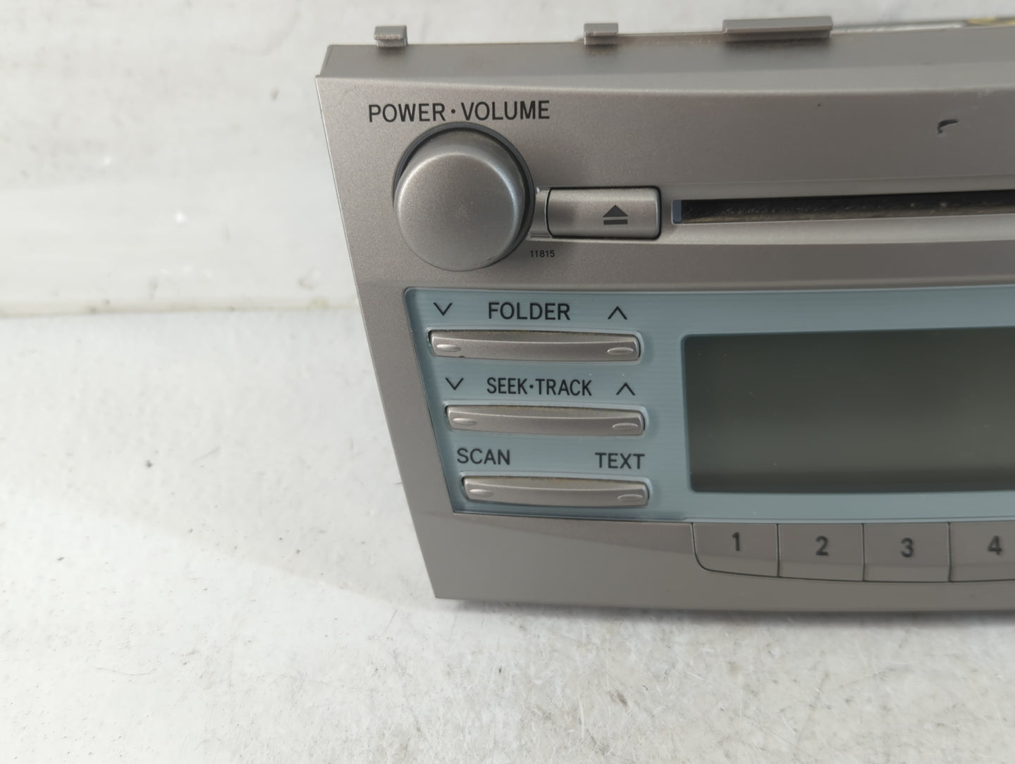 2007-2009 Toyota Camry Radio AM FM Cd Player Receiver Replacement P/N:86120-06180 Fits Fits 2007 2008 2009 OEM Used Auto Par