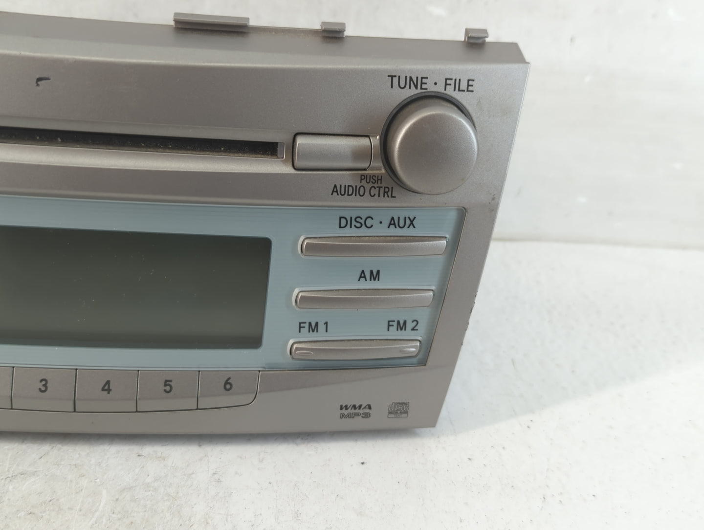 2007-2009 Toyota Camry Radio AM FM Cd Player Receiver Replacement P/N:86120-06180 Fits Fits 2007 2008 2009 OEM Used Auto Par