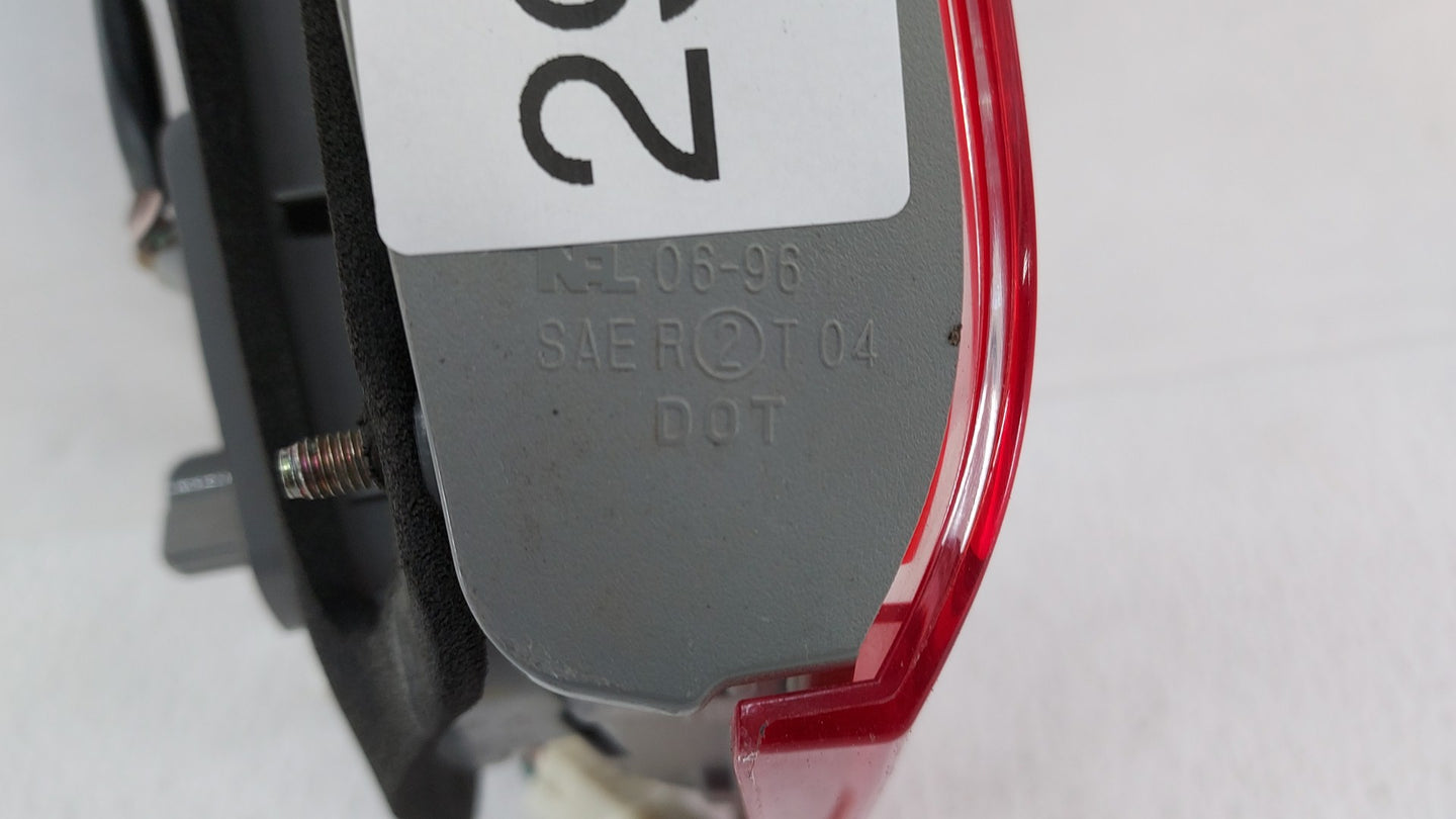 2007 Toyota Camry Tail Light Assembly Driver Left OEM Fits Fits 2008 2009 OEM Used Auto Parts - Oemusedautoparts1.com