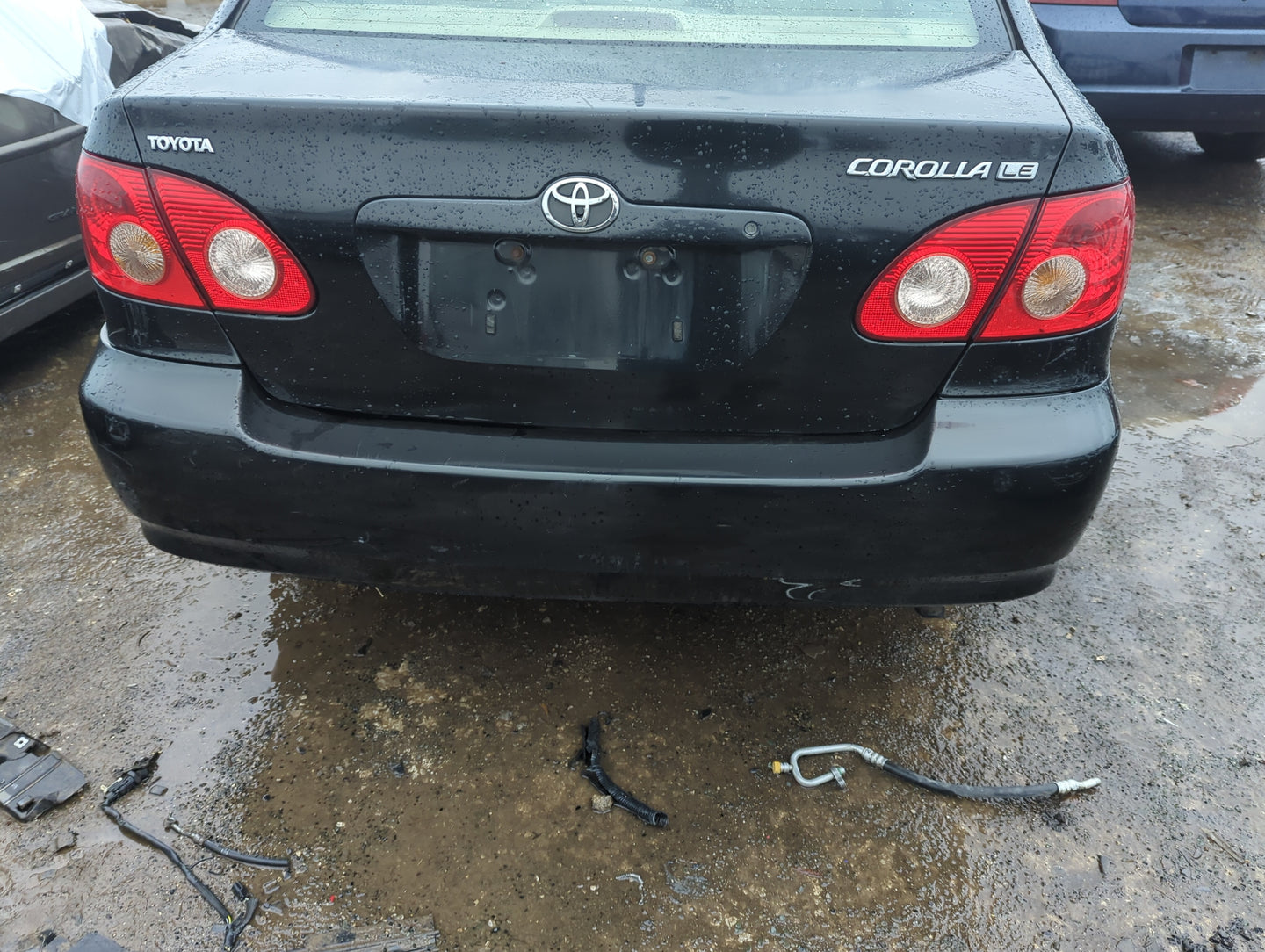 2003-2008 Toyota Corolla Rear Bumper Assembly Oem - Oemusedautoparts1.com