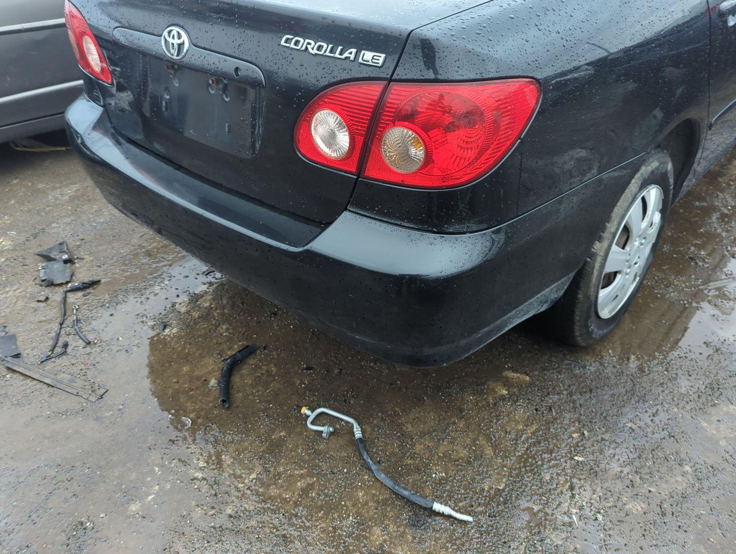 2003-2008 Toyota Corolla Rear Bumper Assembly Oem - Oemusedautoparts1.com