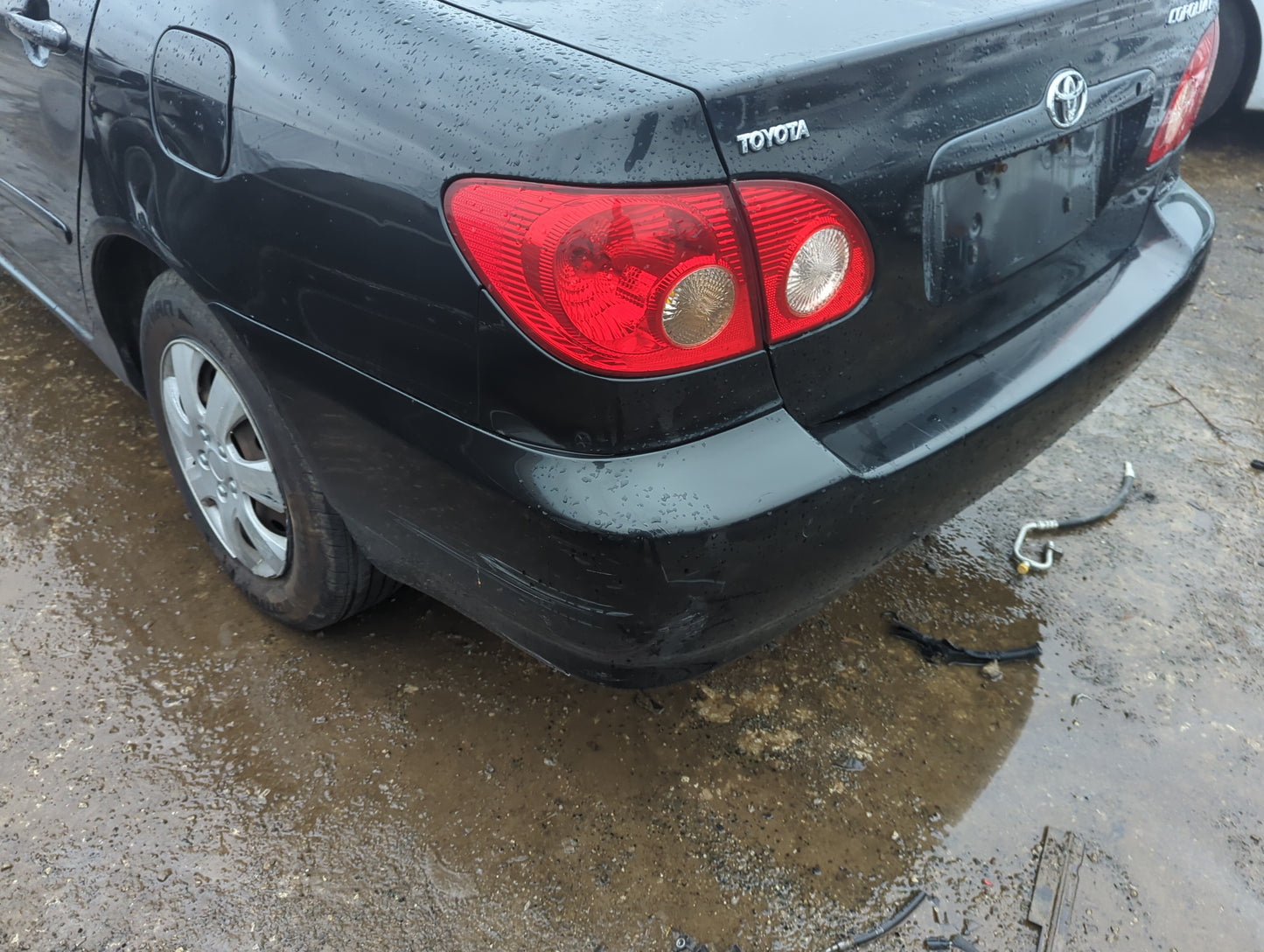 2003-2008 Toyota Corolla Rear Bumper Assembly Oem - Oemusedautoparts1.com