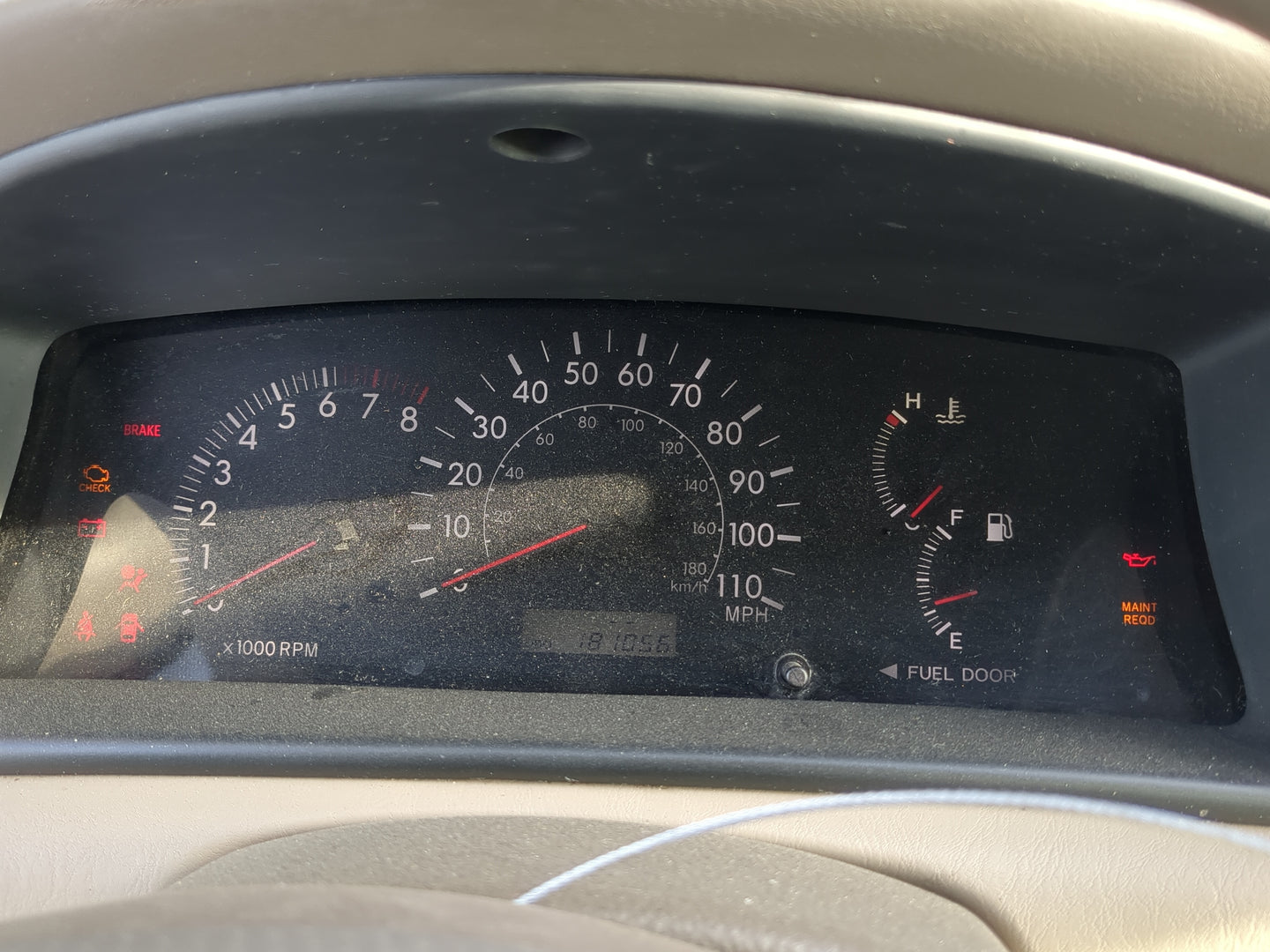 2004-2008 Toyota Corolla Instrument Cluster Speedometer Gauges Fits Fits 2004 2005 2006 2007 2008 OEM Used Auto Parts - Oemu