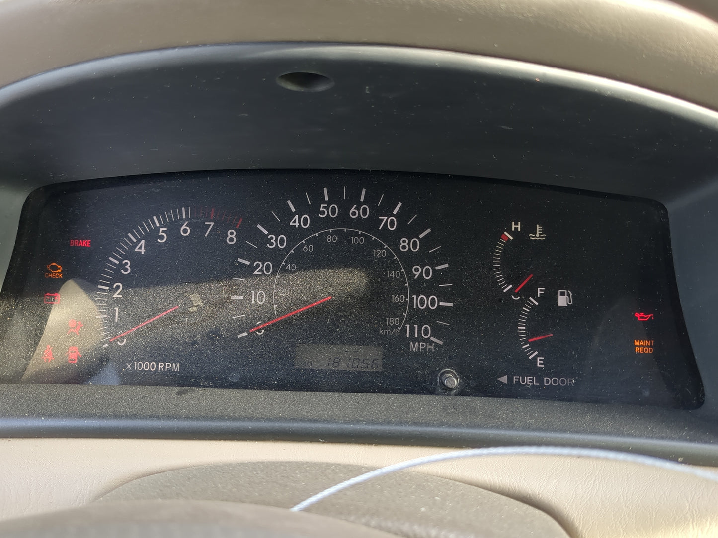 2004-2008 Toyota Corolla Instrument Cluster Speedometer Gauges Fits Fits 2004 2005 2006 2007 2008 OEM Used Auto Parts - Oemu