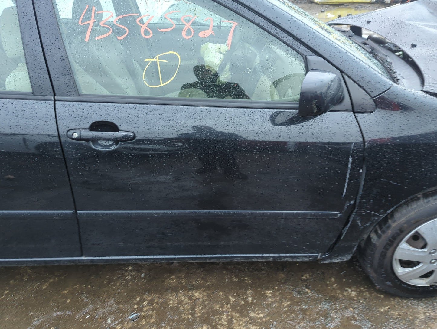 2003-2008 Toyota Corolla Passenger Front Door Oem - Oemusedautoparts1.com