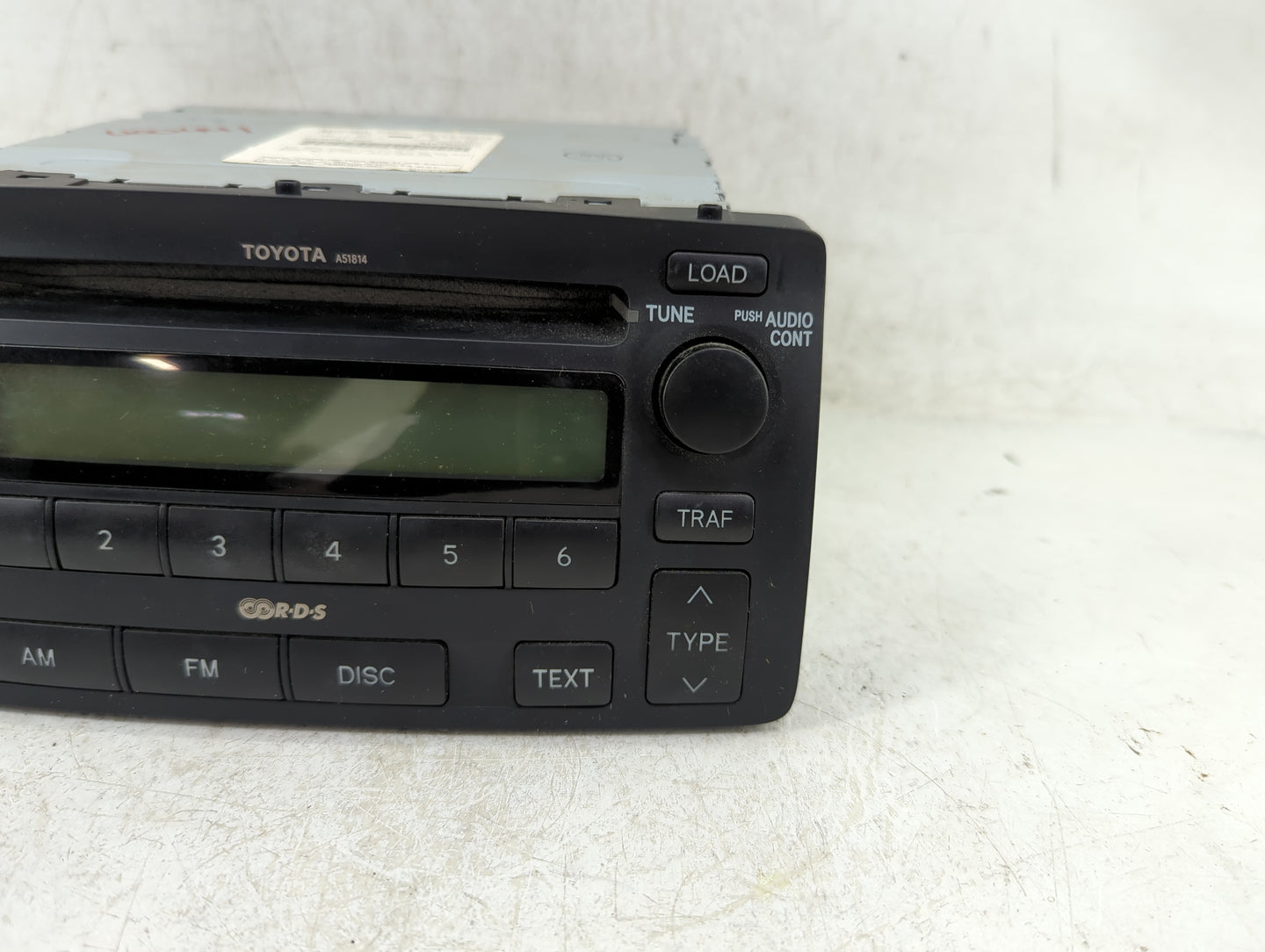 2004-2008 Toyota Corolla Radio AM FM Cd Player Receiver Replacement P/N:86120-02440 Fits Fits 2004 2005 2006 2007 2008 OEM U