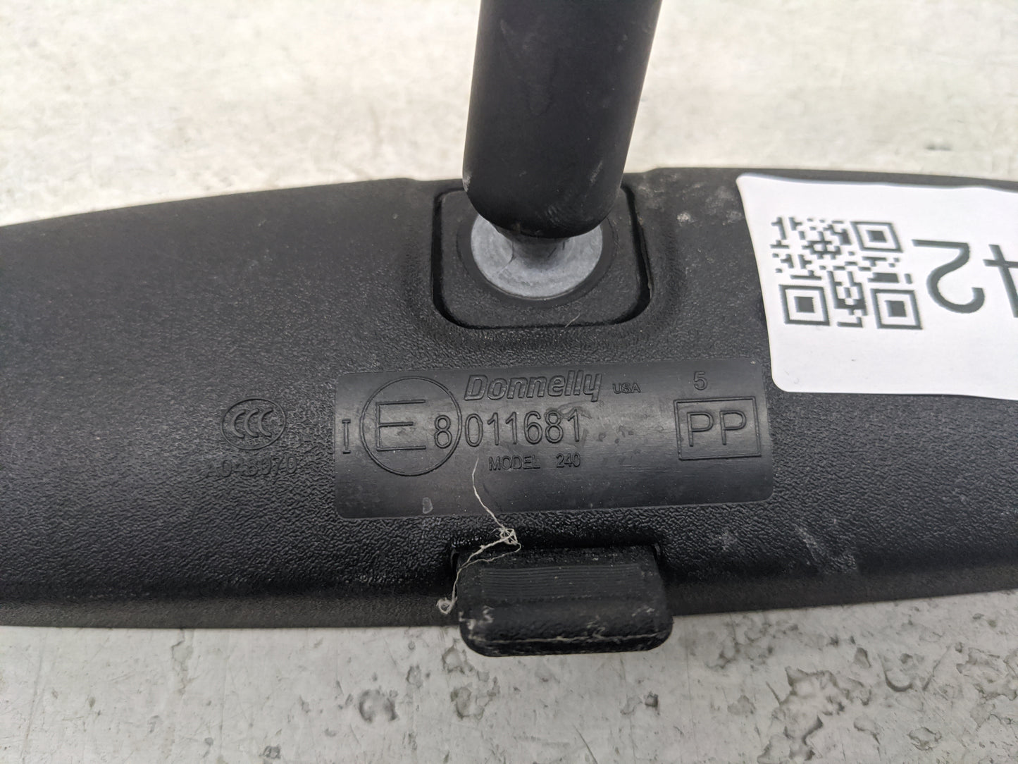 2003-2008 Toyota Corolla Interior Rear View Mirror Replacement OEM P/N:E8011681 MODEL 240 Fits OEM Used Auto Parts - Oemused