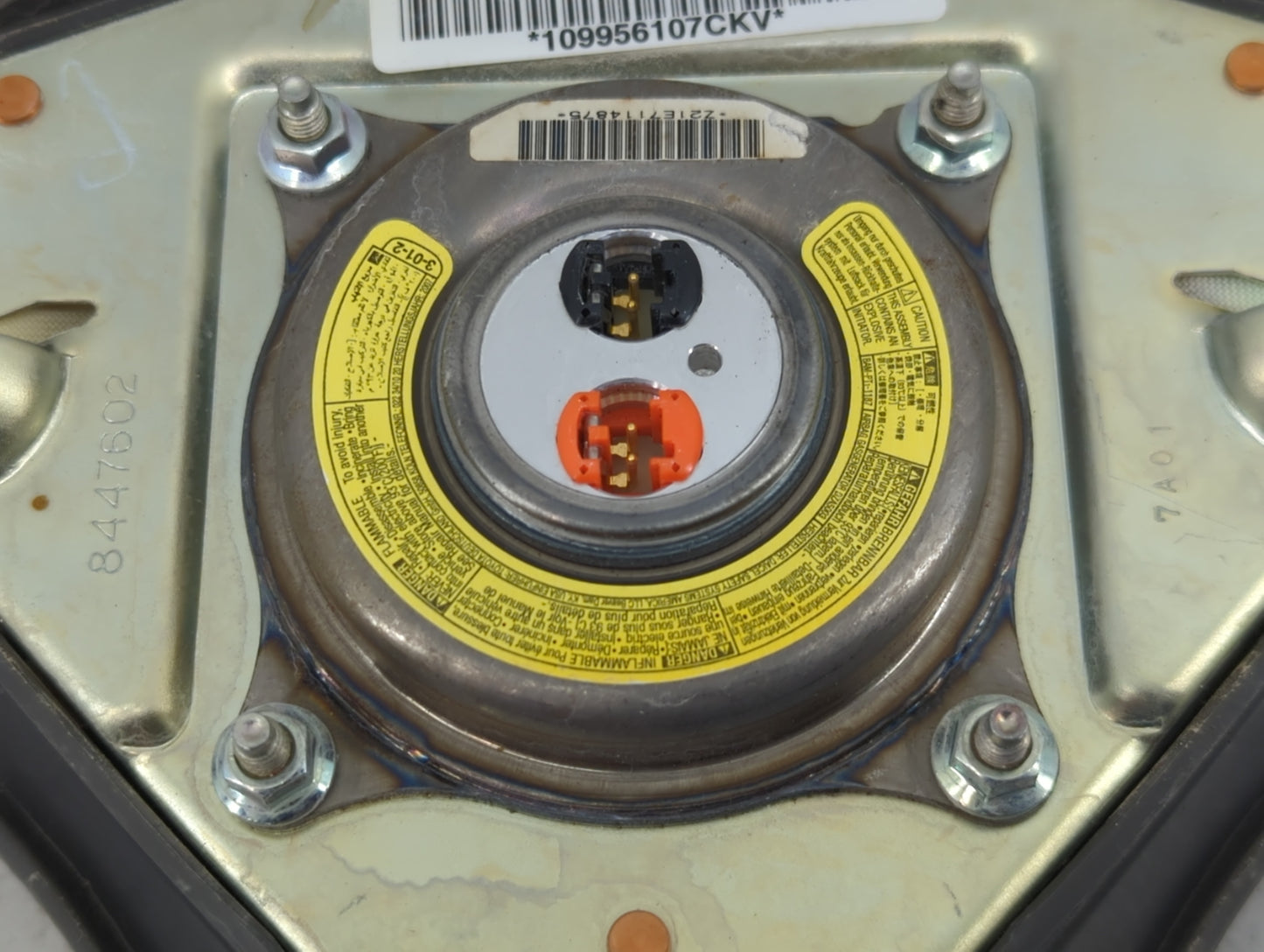 2004-2008 Toyota Corolla Air Bag Driver Left Steering Wheel Mounted - Oemusedautoparts1.com