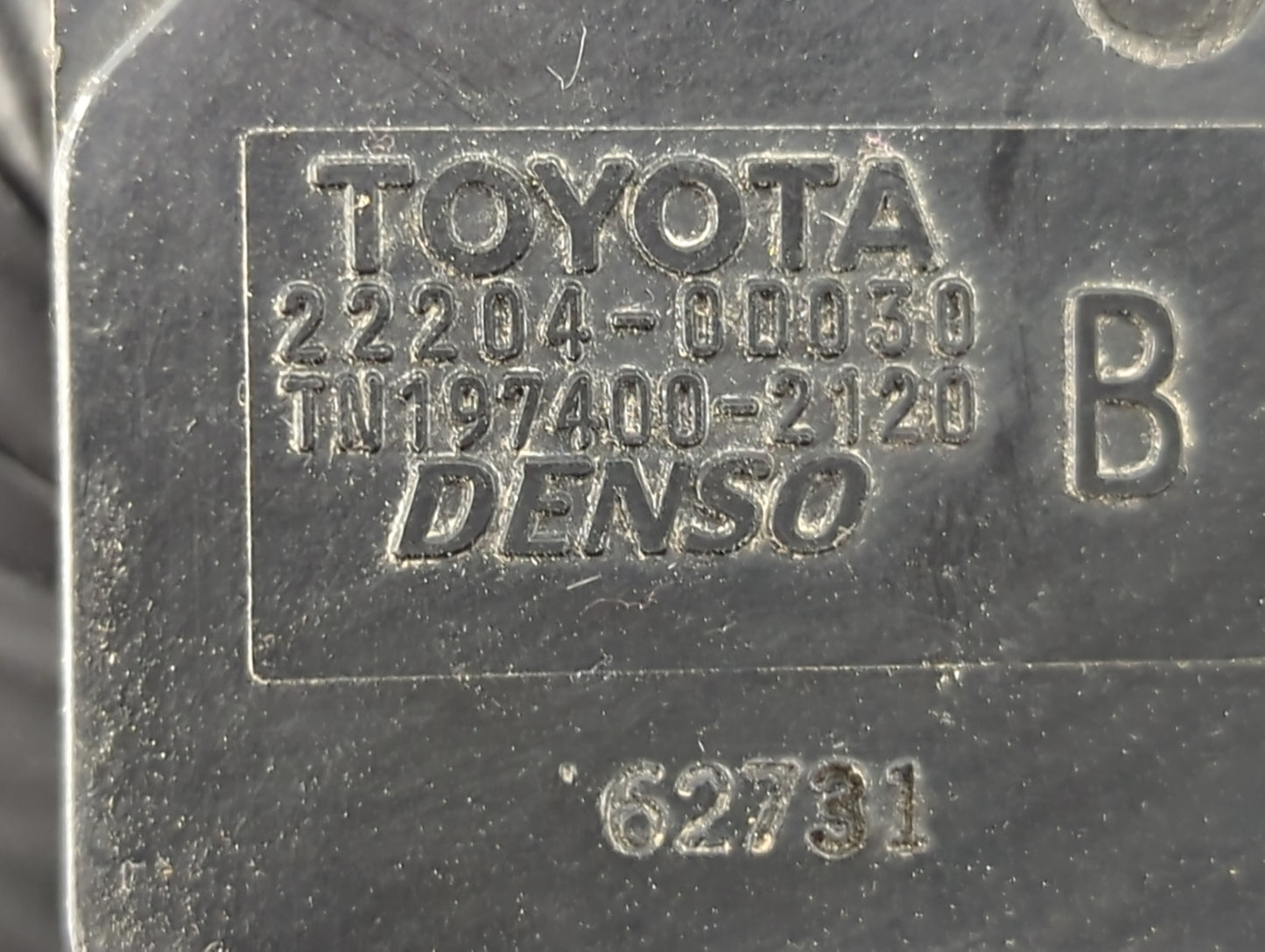 2003-2008 Toyota Corolla Mass Air Flow Meter Maf 1489687 - Oemusedautoparts1.com