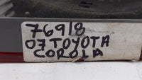2003-2008 Toyota Corolla Tail Light Assembly Passenger Right OEM Fits Fits 2003 2004 2005 2006 2007 2008 OEM Used Auto Parts