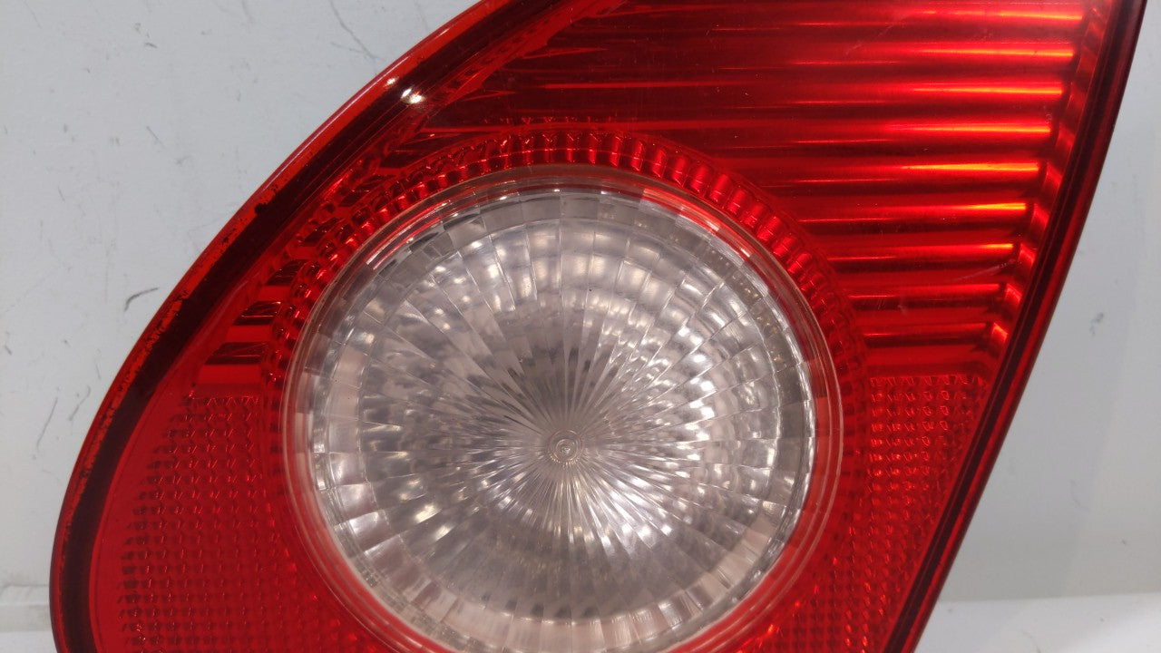 2003-2008 Toyota Corolla Tail Light Assembly Passenger Right OEM Fits Fits 2003 2004 2005 2006 2007 2008 OEM Used Auto Parts