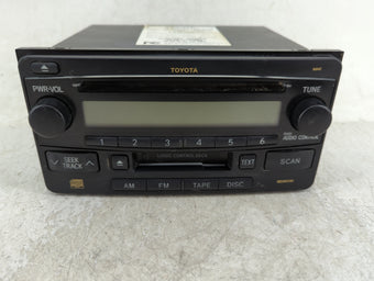 compare product 2004-2007 Toyota Highlander Radio AM FM Cd Player Receiver Replacement P/N:86120-52241 Fits Fits 2003 2004 2005 2006 2007 OEM Used Auto Parts