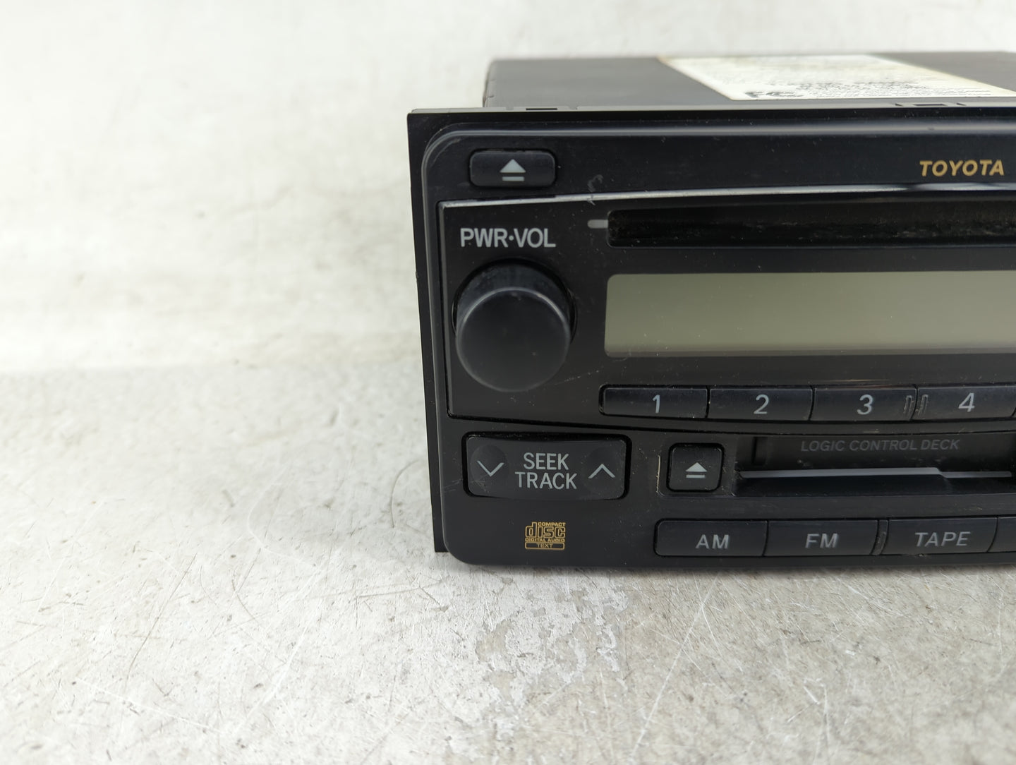 2004-2007 Toyota Highlander Radio AM FM Cd Player Receiver Replacement P/N:86120-52241 Fits Fits 2003 2004 2005 2006 2007 OE