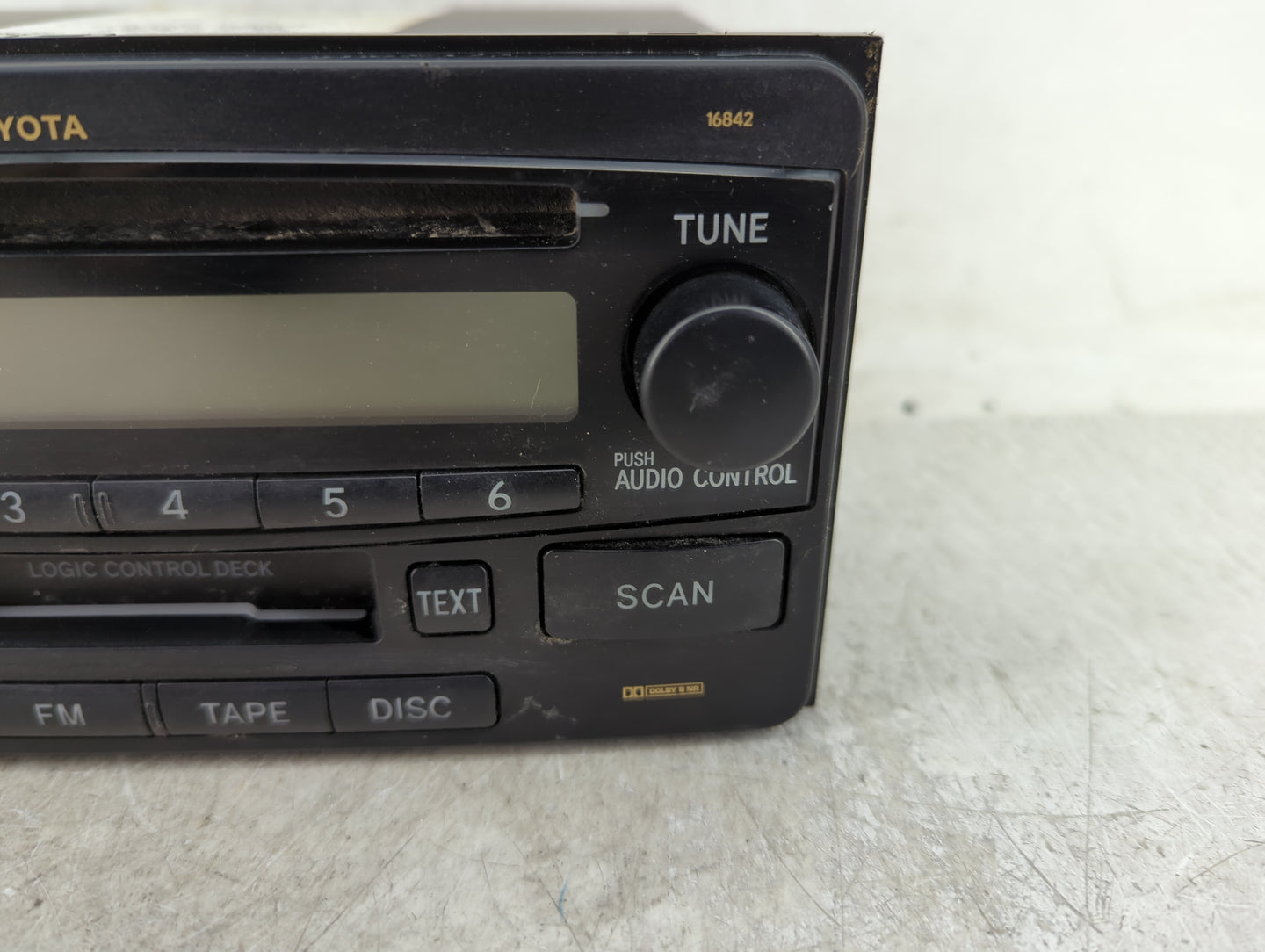 2004-2007 Toyota Highlander Radio AM FM Cd Player Receiver Replacement P/N:86120-52241 Fits Fits 2003 2004 2005 2006 2007 OE