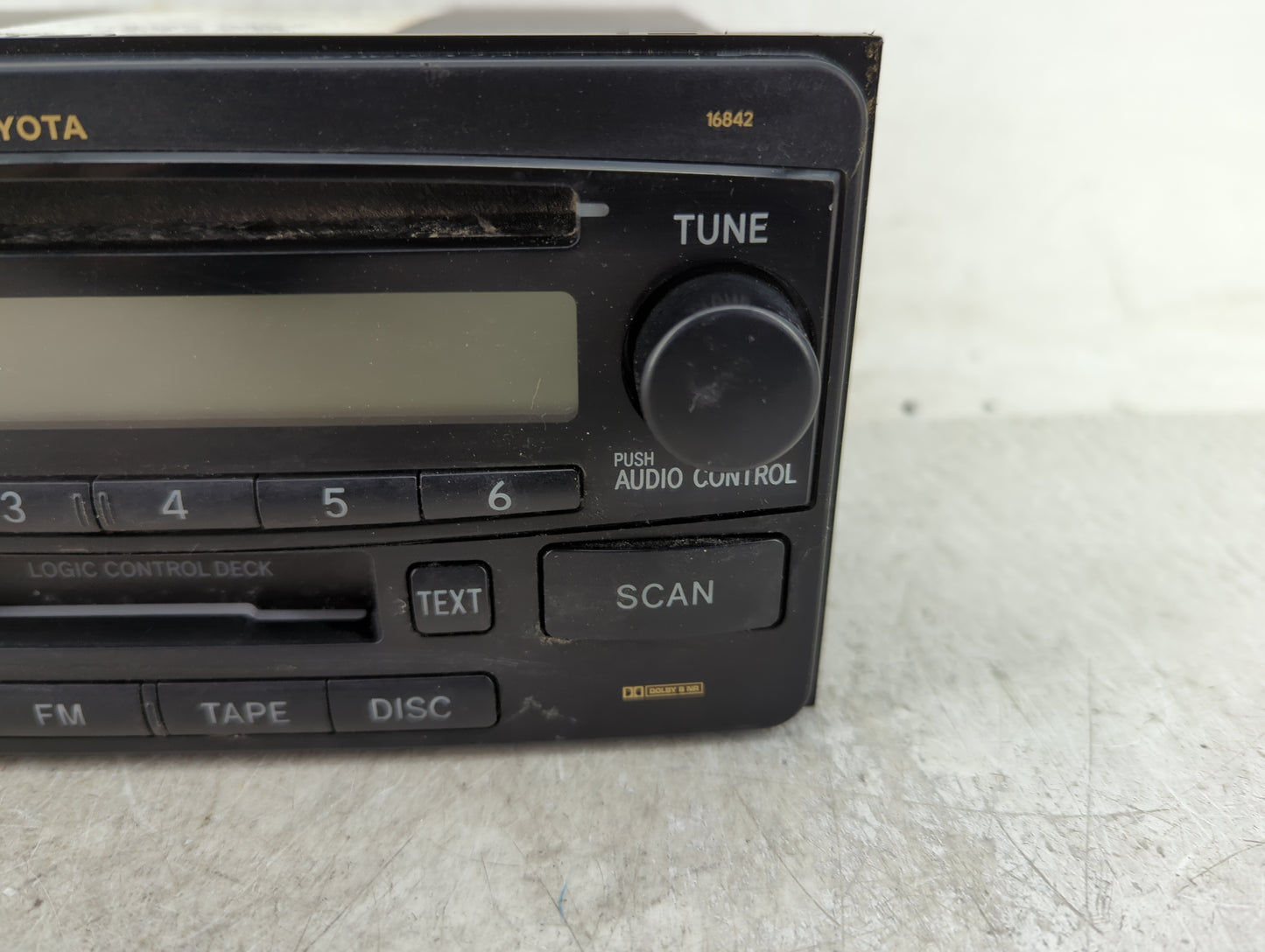 2004-2007 Toyota Highlander Radio AM FM Cd Player Receiver Replacement P/N:86120-52241 Fits Fits 2003 2004 2005 2006 2007 OE