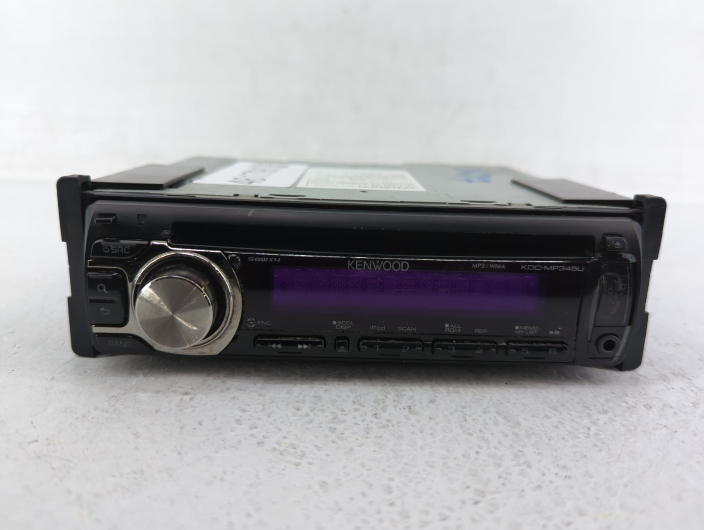 2007 Toyota Highlander Radio AM FM Cd Player Receiver Replacement P/N:00701626 Fits OEM Used Auto Parts - Oemusedautoparts1.