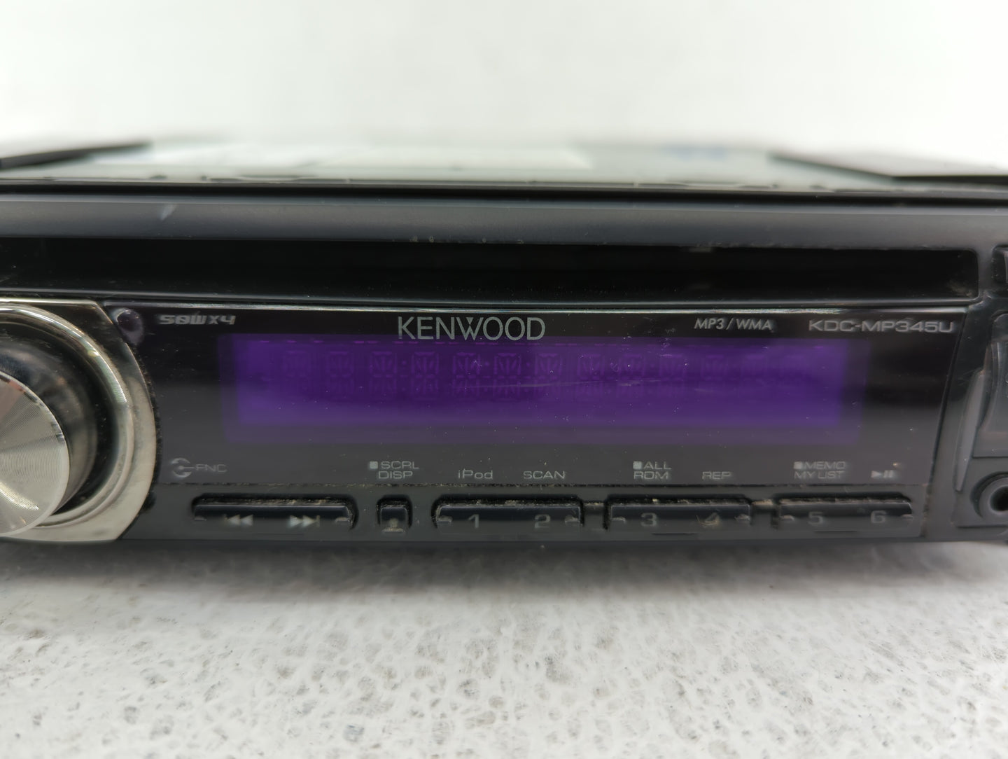 2007 Toyota Highlander Radio AM FM Cd Player Receiver Replacement P/N:00701626 Fits OEM Used Auto Parts - Oemusedautoparts1.