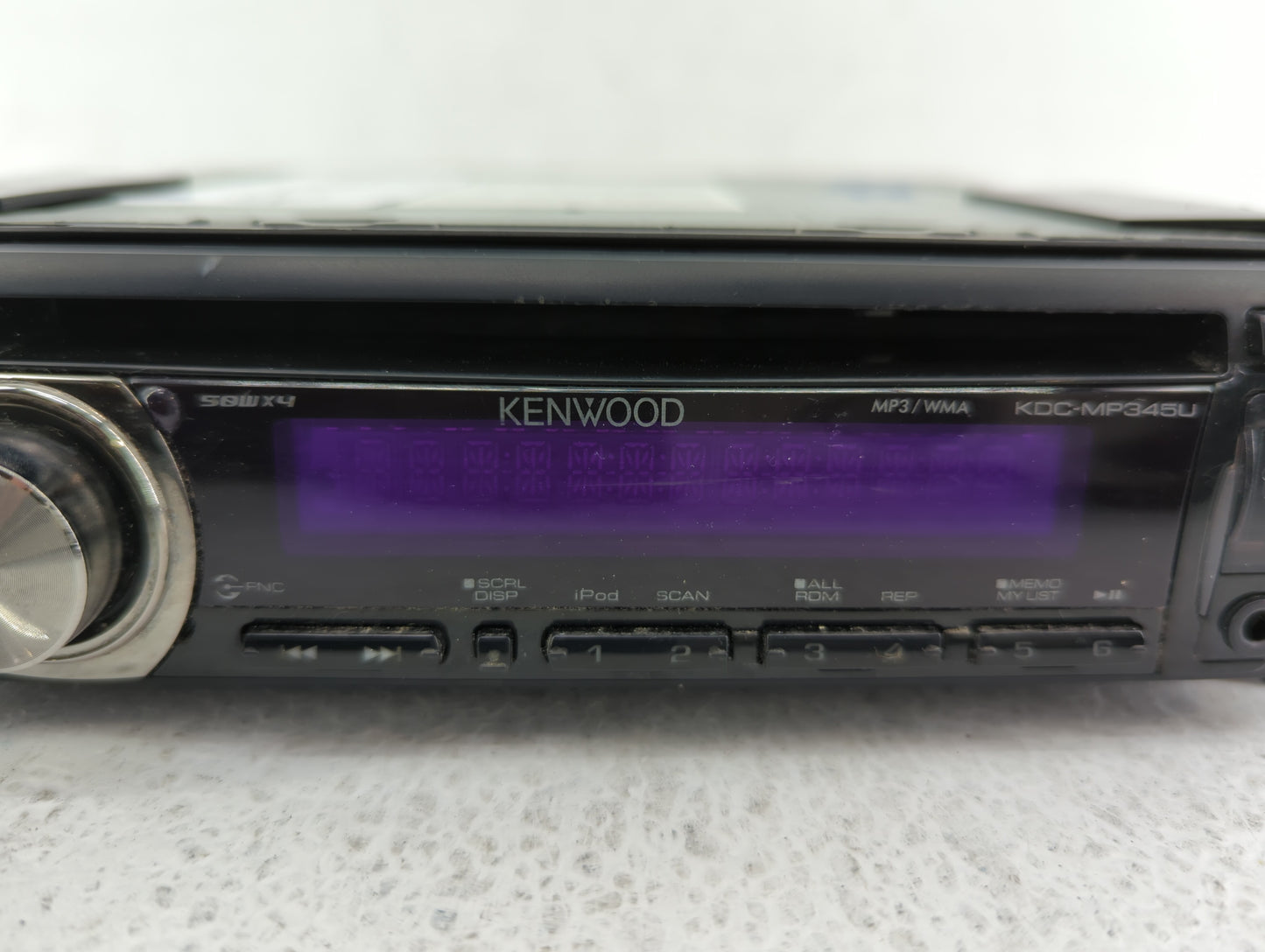 2007 Toyota Highlander Radio AM FM Cd Player Receiver Replacement P/N:00701626 Fits OEM Used Auto Parts - Oemusedautoparts1.