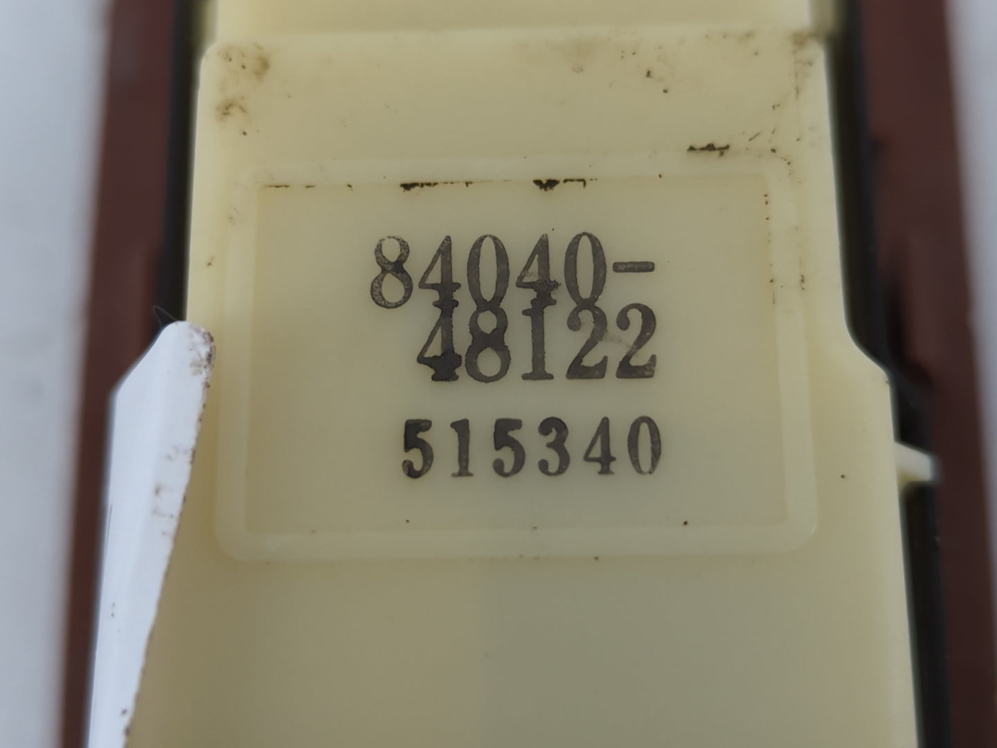 2005-2007 Toyota Highlander Master Power Window Switch Replacement Driver Side Left P/N:515340 84040-48122 Fits OEM Used Aut