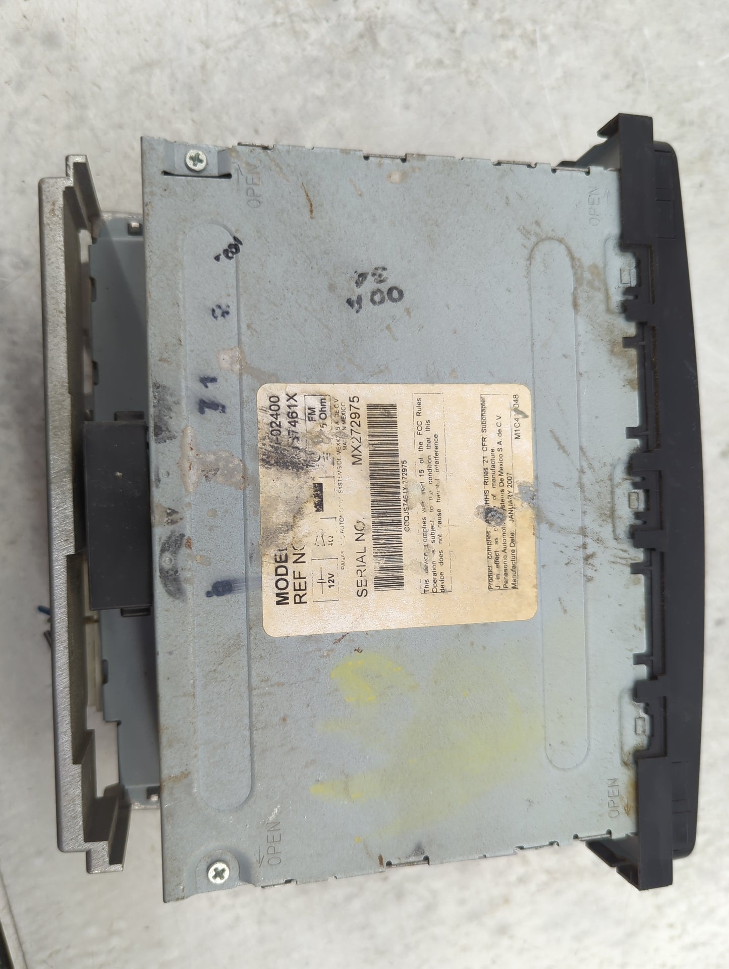 2004-2008 Toyota Matrix Radio AM FM Cd Player Receiver Replacement P/N:86120-02400 157461X Fits Fits 2004 2005 2006 2007 200