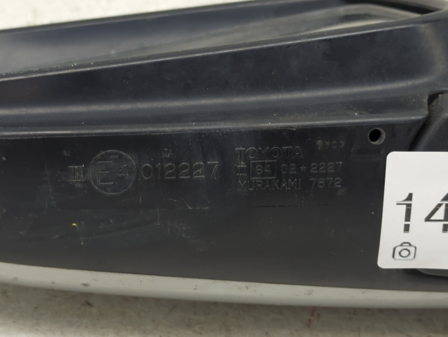 2004-2009 Toyota Prius Passenger Side View Mirror - Right Door Mirror OEM Used - Oemusedautoparts1.com