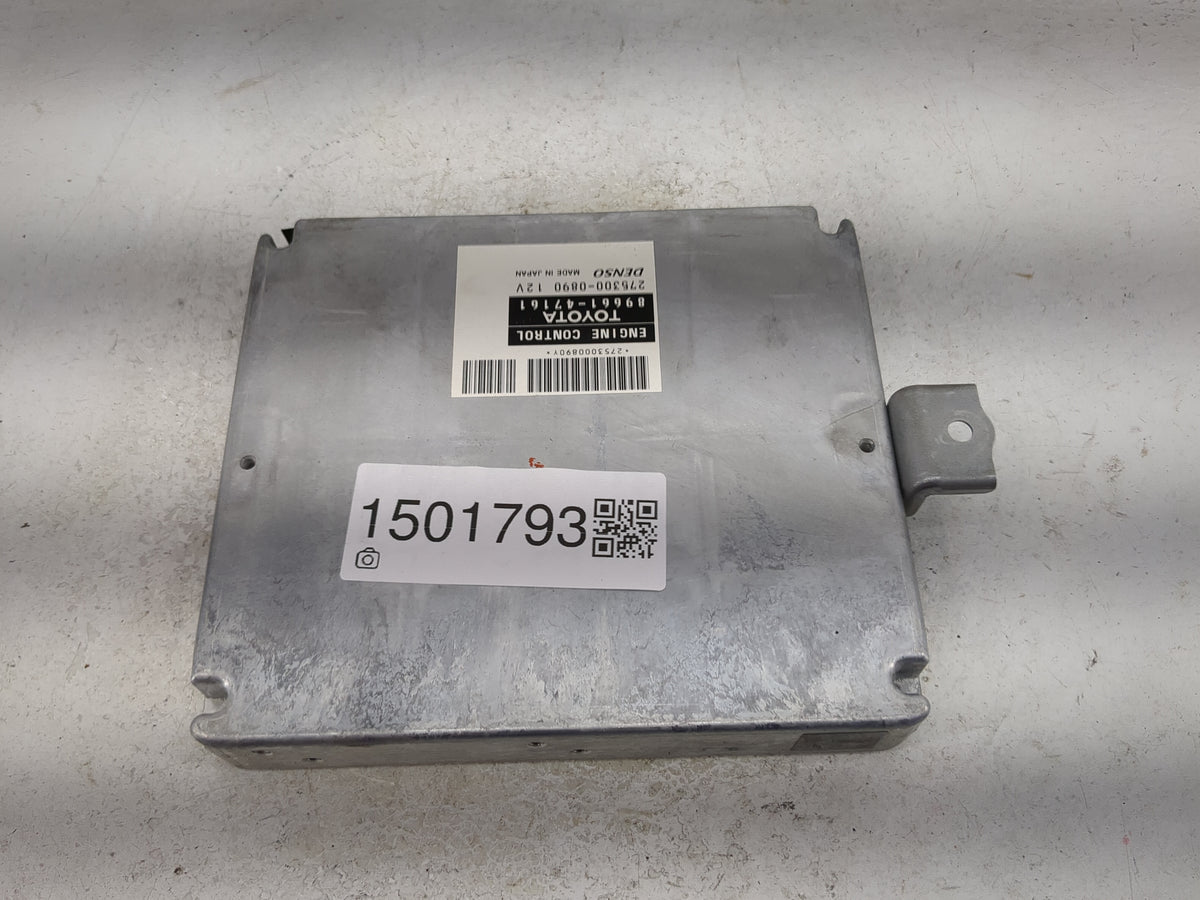 2006-2008 Toyota Prius PCM Engine Control Computer ECU ECM PCU OEM P/N:89661-47161 275300-0890 Fits Fits 2006 2007 2008 OEM 