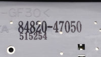 2004-2009 Toyota Prius Master Power Window Switch Replacement Driver Side Left P/N:84820-47050 74232-47070 Fits OEM Used Aut