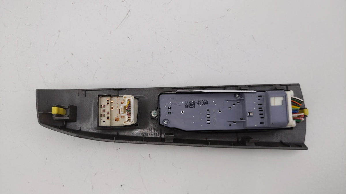 2004-2009 Toyota Prius Master Power Window Switch Replacement Driver Side Left P/N:84820-47050 74232-47070 Fits OEM Used Aut