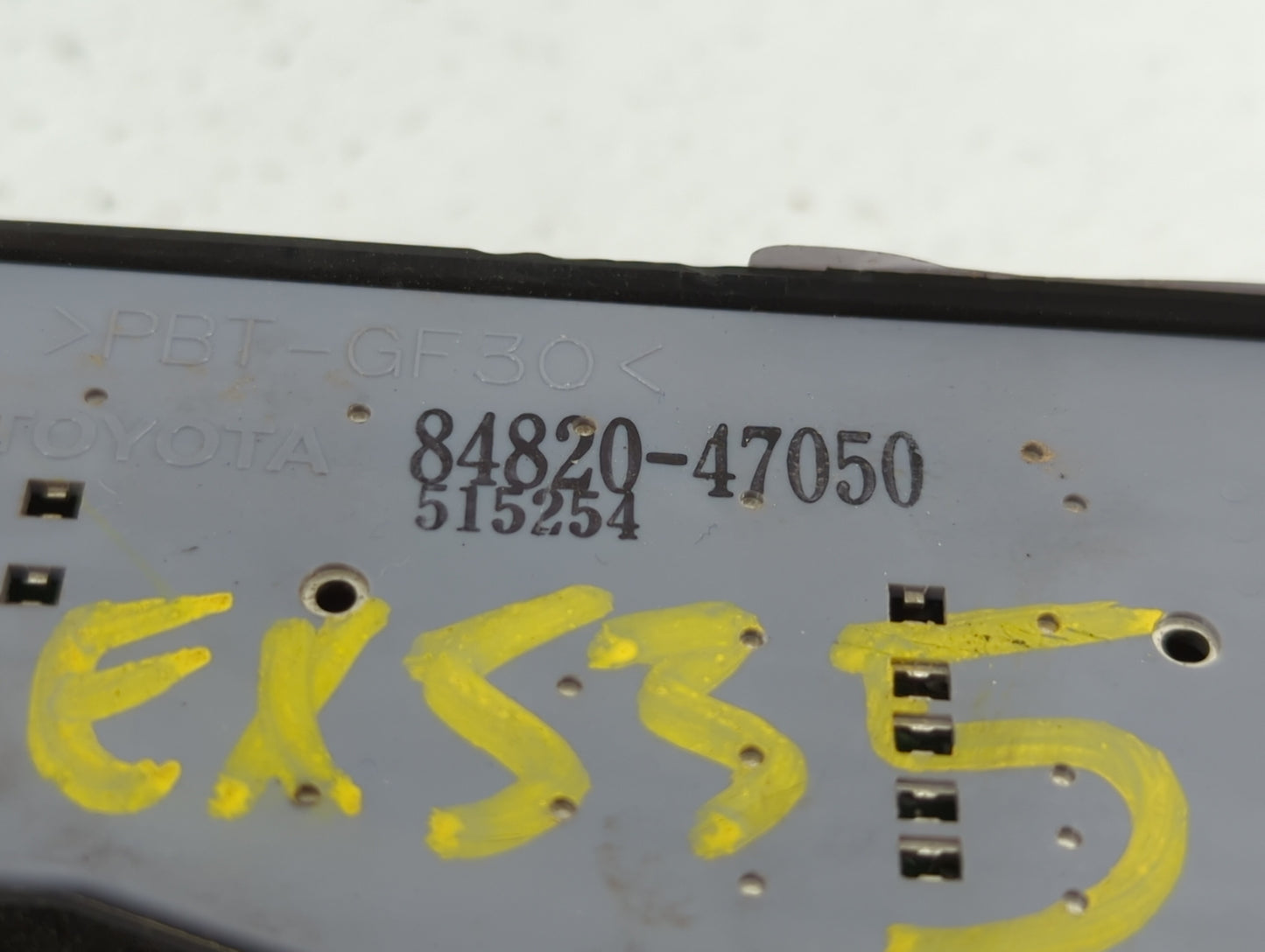 2004-2009 Toyota Prius Master Power Window Switch Replacement Driver Side Left P/N:74231-47090 84820-47021 Fits OEM Used Aut