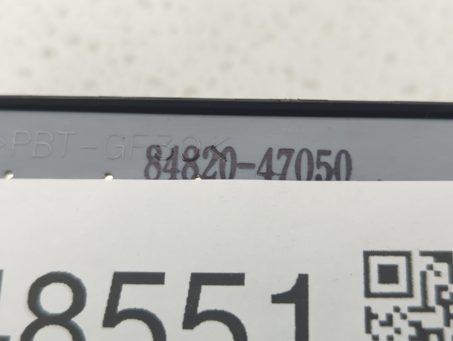 2004-2009 Toyota Prius Master Power Window Switch Replacement Driver Side Left P/N:74231-47090 84820-47021 Fits OEM Used Aut