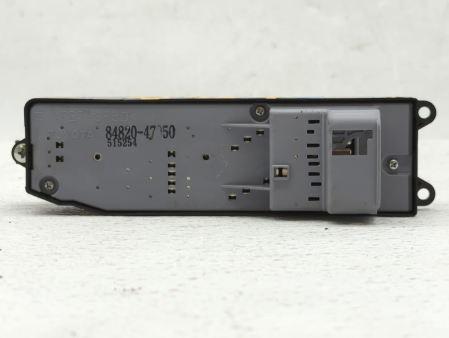 2004-2009 Toyota Prius Master Power Window Switch Replacement Driver Side Left P/N:74231-47090 84820-47021 Fits OEM Used Aut