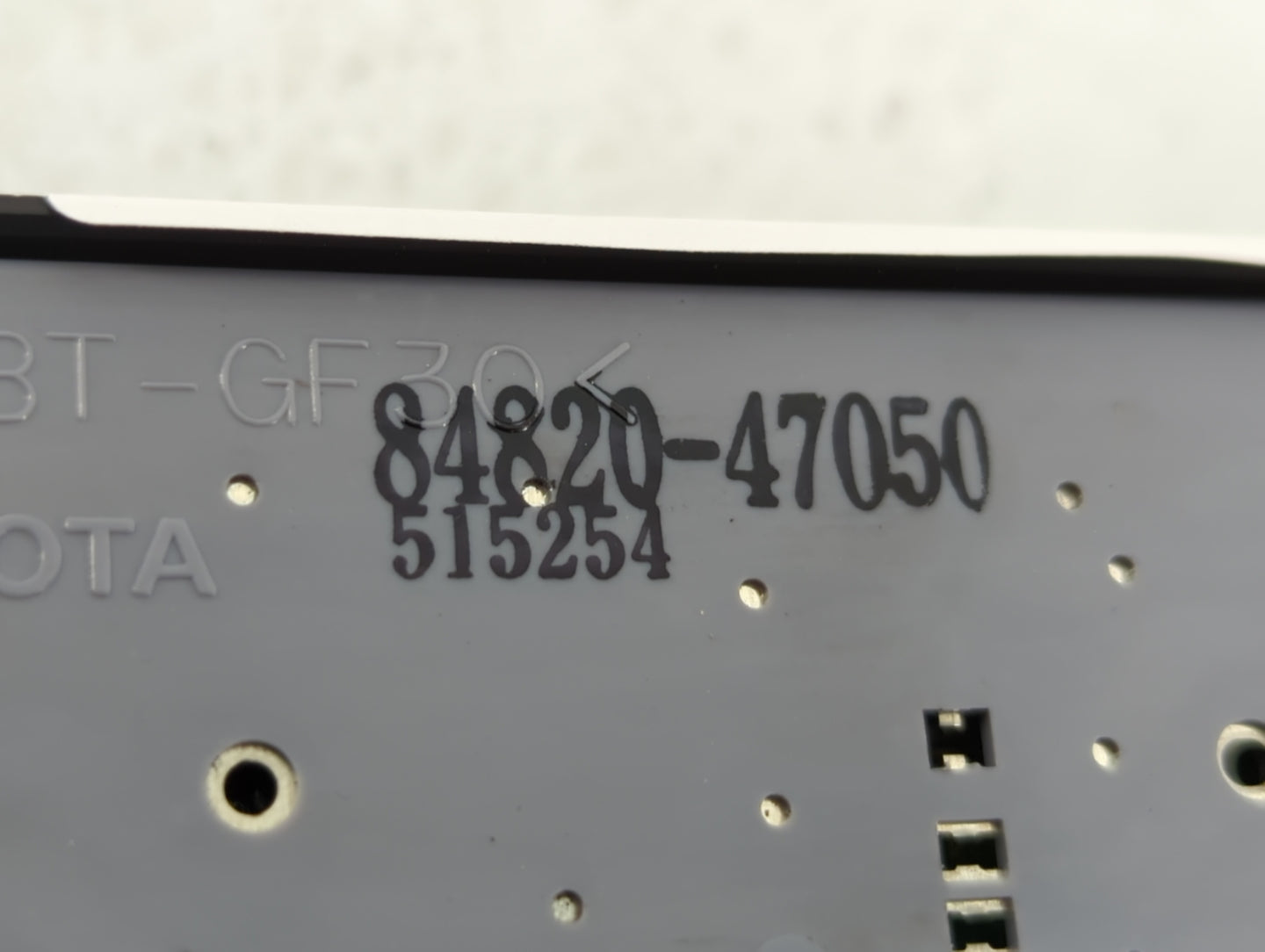 2004-2009 Toyota Prius Master Power Window Switch Replacement Driver Side Left P/N:84820-47050 74231-47090 Fits OEM Used Aut