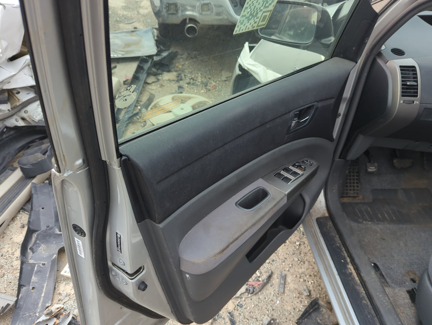 2007 Toyota Prius Front Left Driver Interior Door Panel Trim - Oemusedautoparts1.com