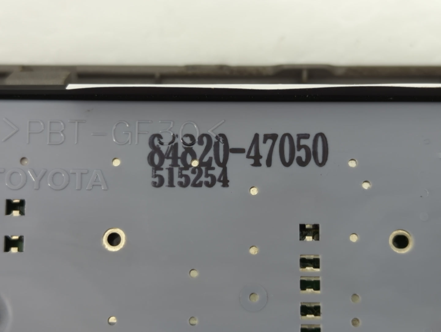 2004-2009 Toyota Prius Master Power Window Switch Replacement Driver Side Left P/N:84820-47050 Fits OEM Used Auto Parts - Oe